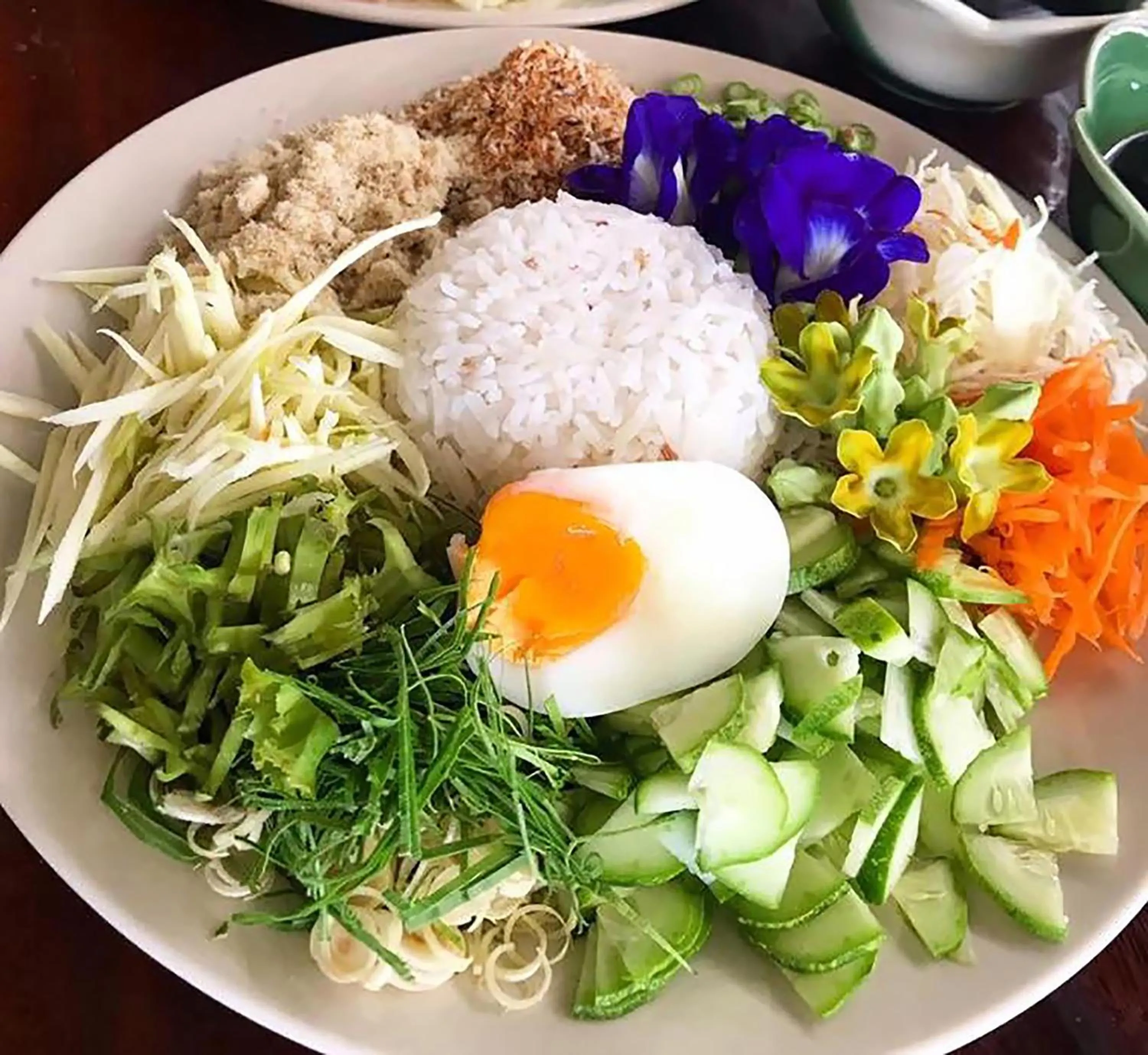 Breakfast in Saline Hot Spring Resort นำ้พุร้อนเค็ม รีสอร์ท