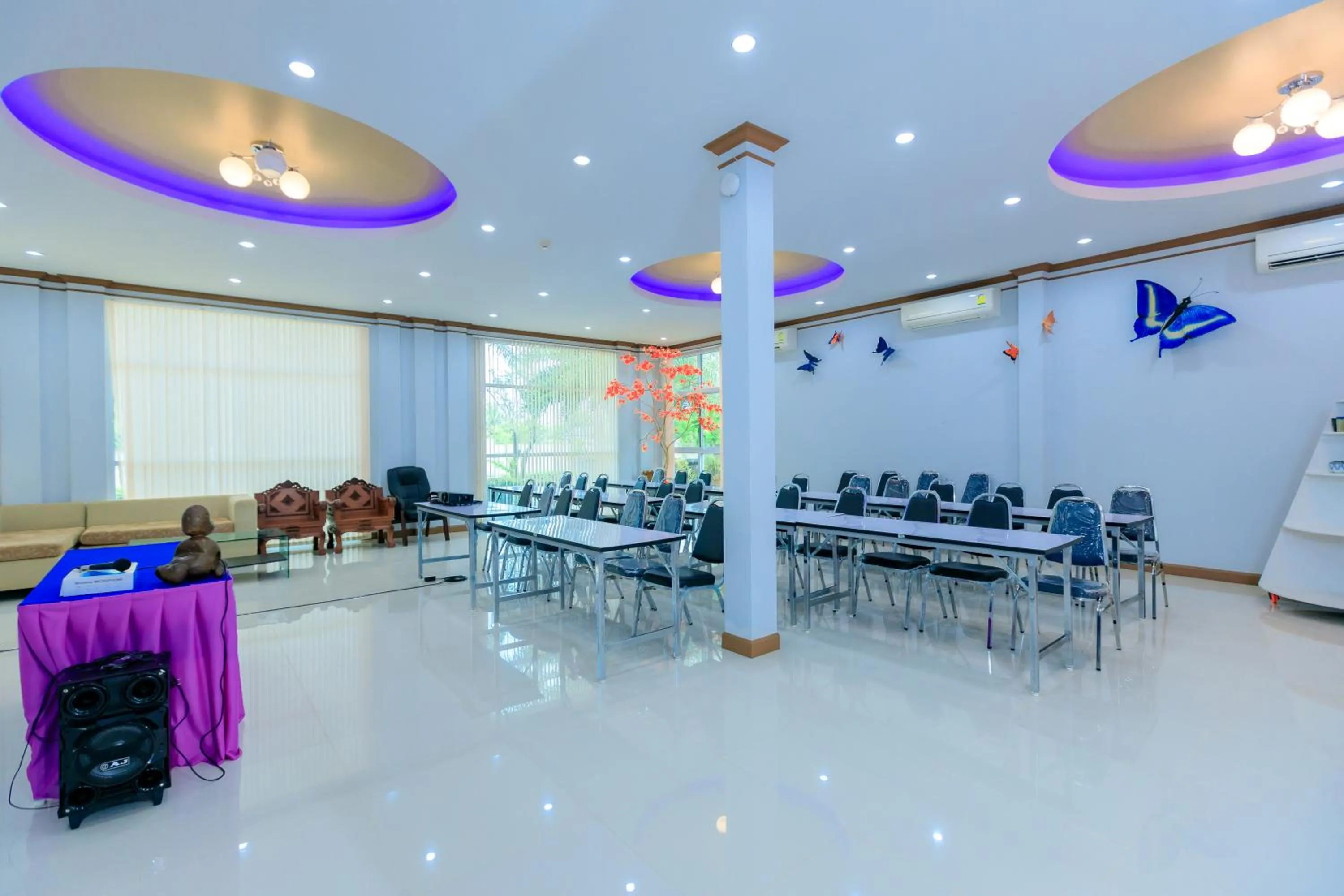 Meeting/conference room in Saline Hot Spring Resort นำ้พุร้อนเค็ม รีสอร์ท