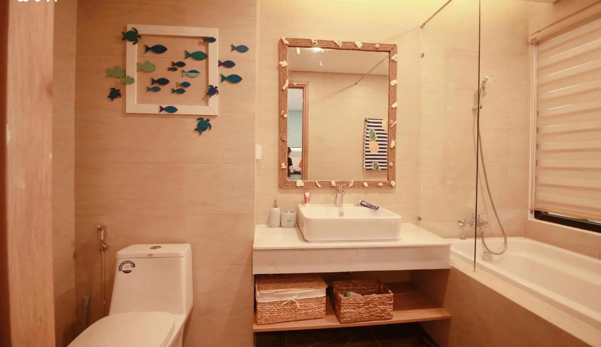 Shower in Tony Apartment -FLC Sea Tower Quy Nhon