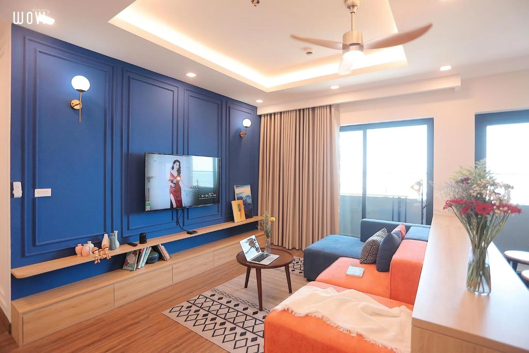 Communal lounge/ TV room in Tony Apartment -FLC Sea Tower Quy Nhon