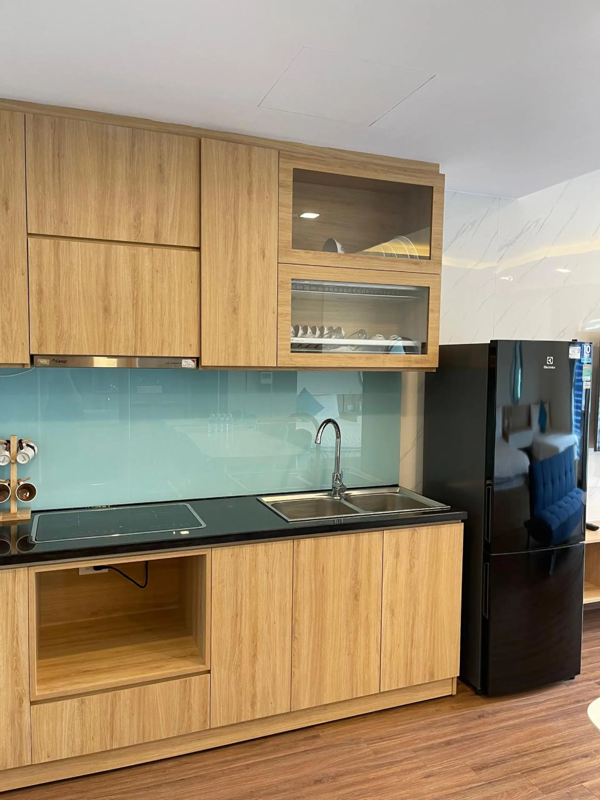 Kitchen or kitchenette in Tony Apartment -FLC Sea Tower Quy Nhon