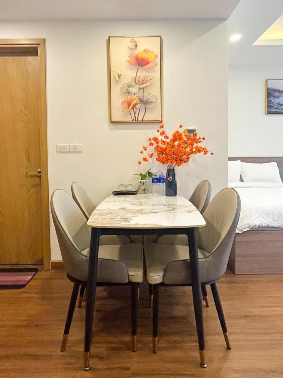 Bed in Tony Apartment -FLC Sea Tower Quy Nhon