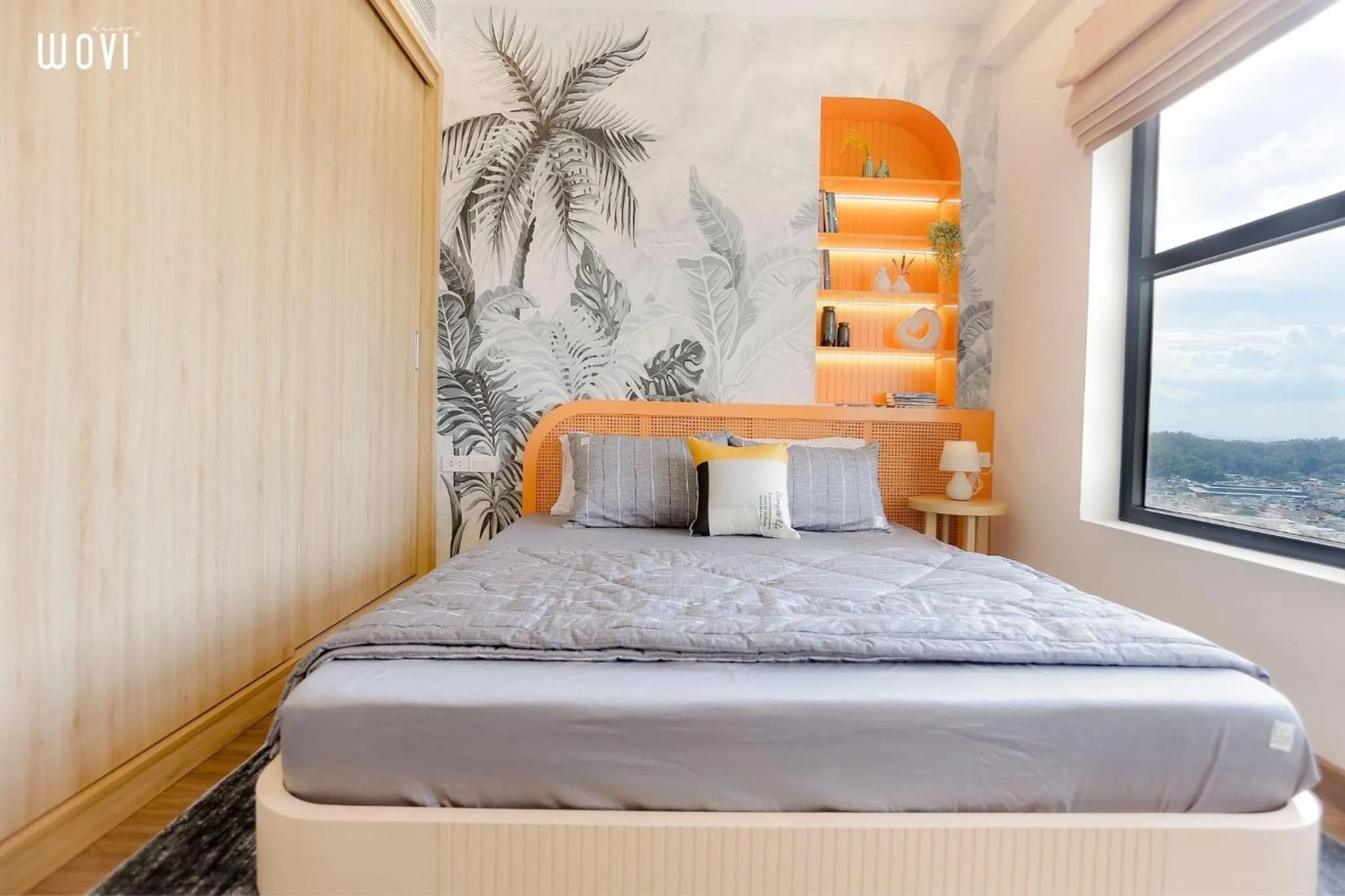 Bed in Tony Apartment -FLC Sea Tower Quy Nhon