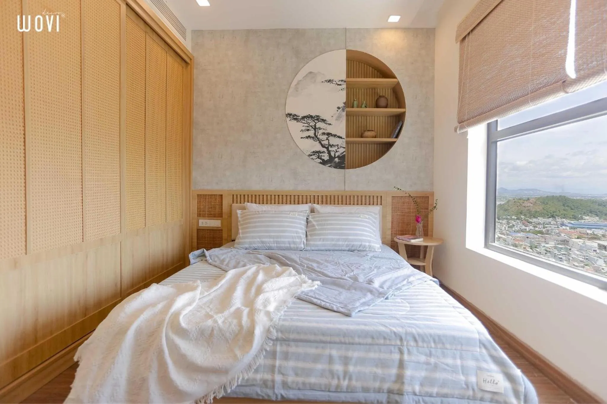 Bed in Tony Apartment -FLC Sea Tower Quy Nhon