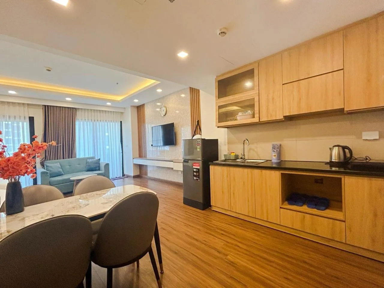 Coffee/tea facilities in Tony Apartment -FLC Sea Tower Quy Nhon