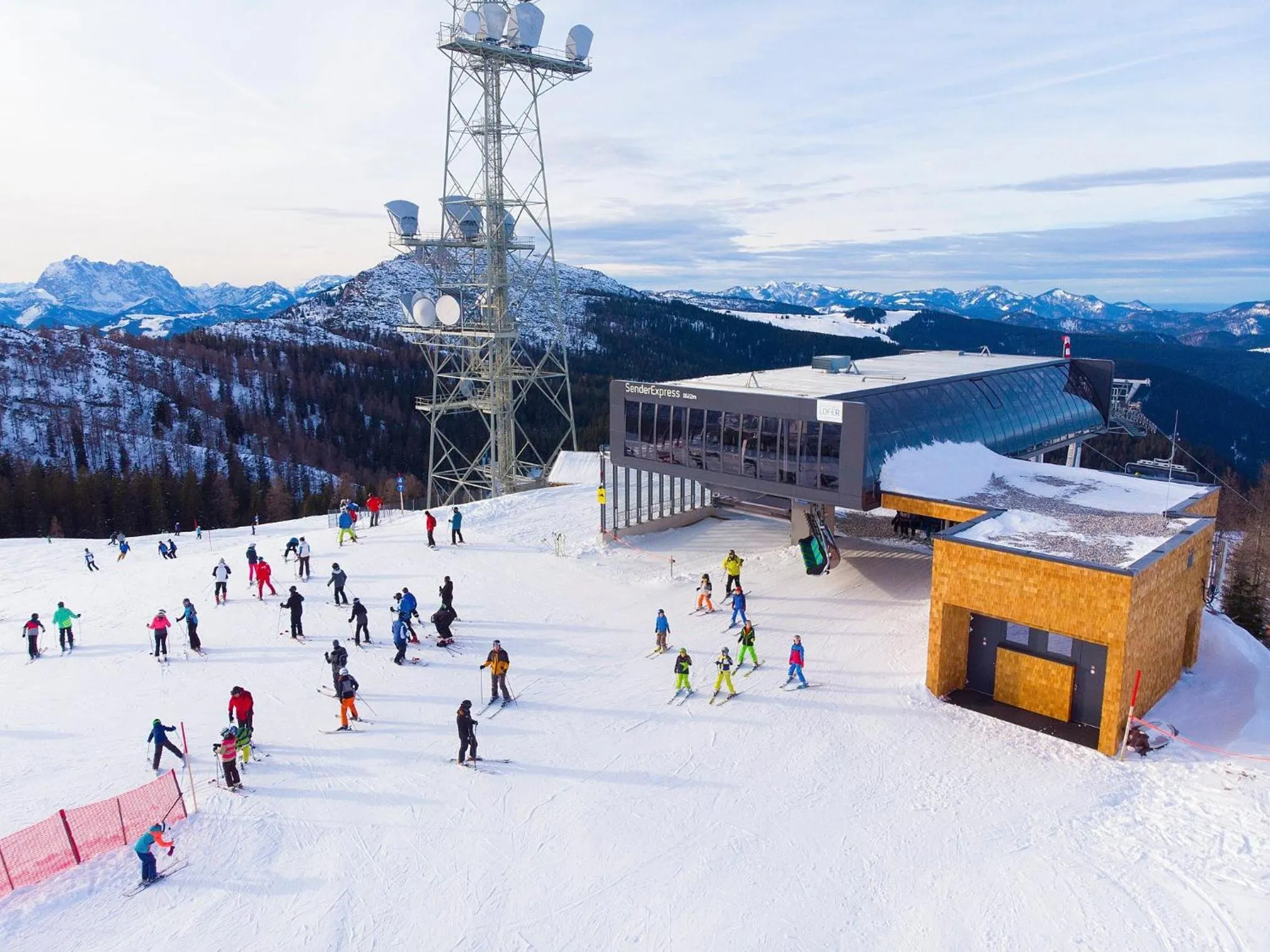 Skiing in Gasthof Geronimo