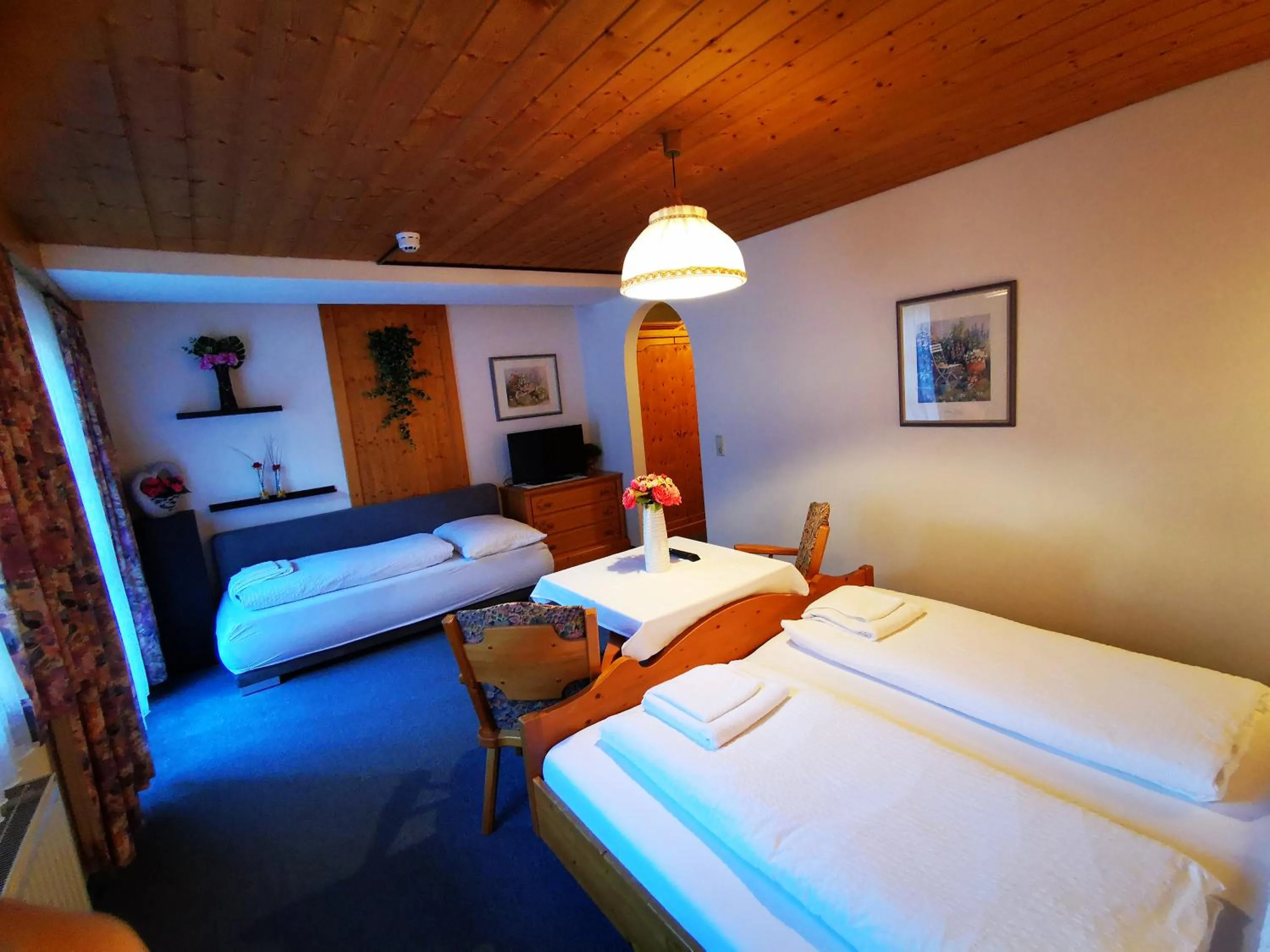 Bed in Gasthof Geronimo