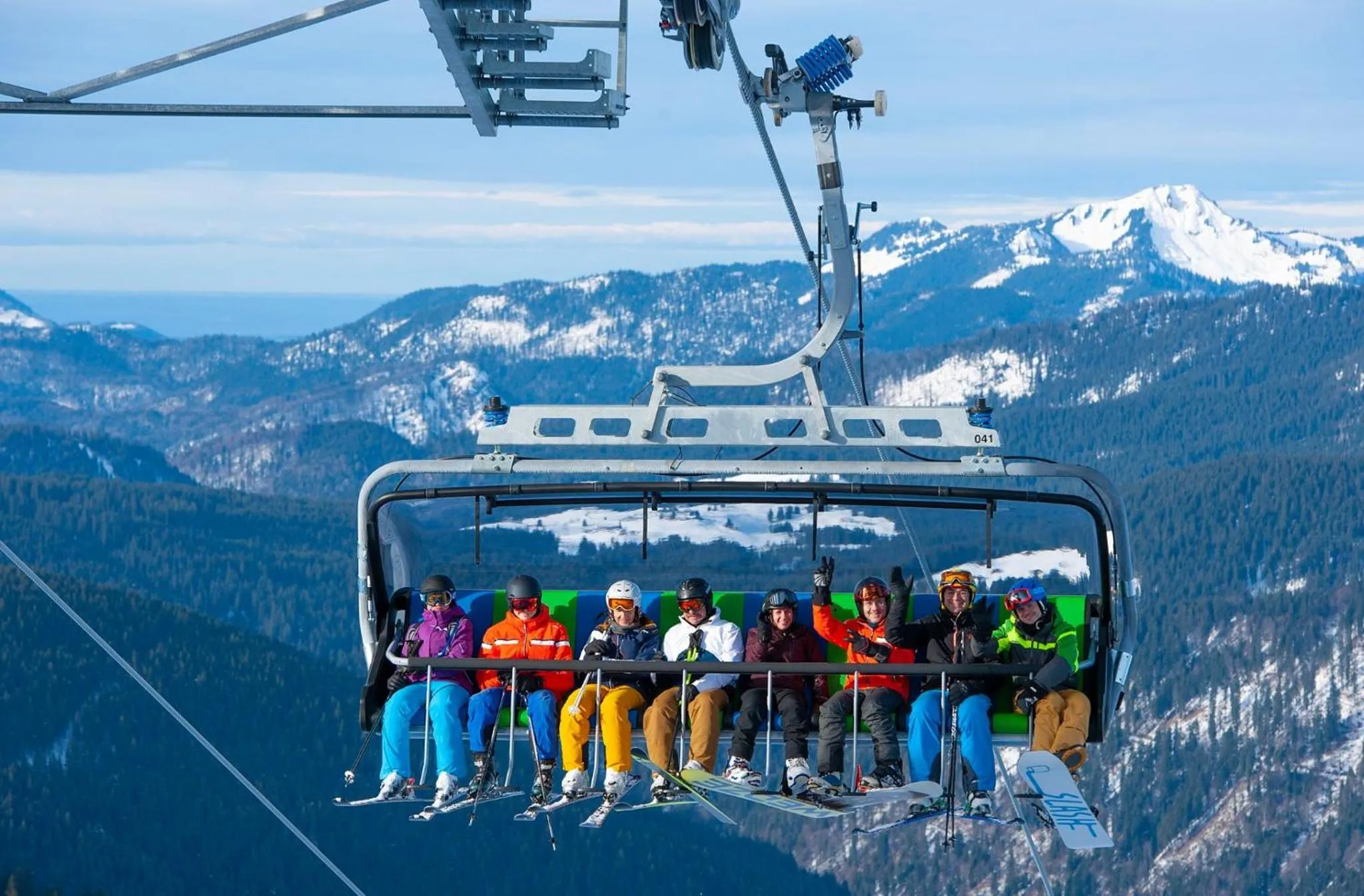 Skiing in Gasthof Geronimo