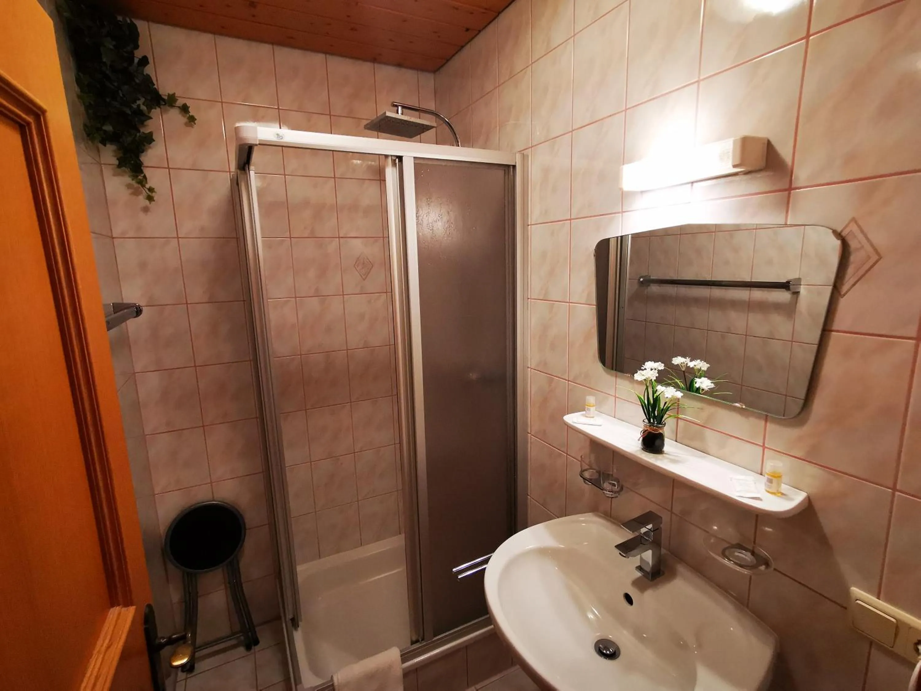 Shower in Gasthof Geronimo