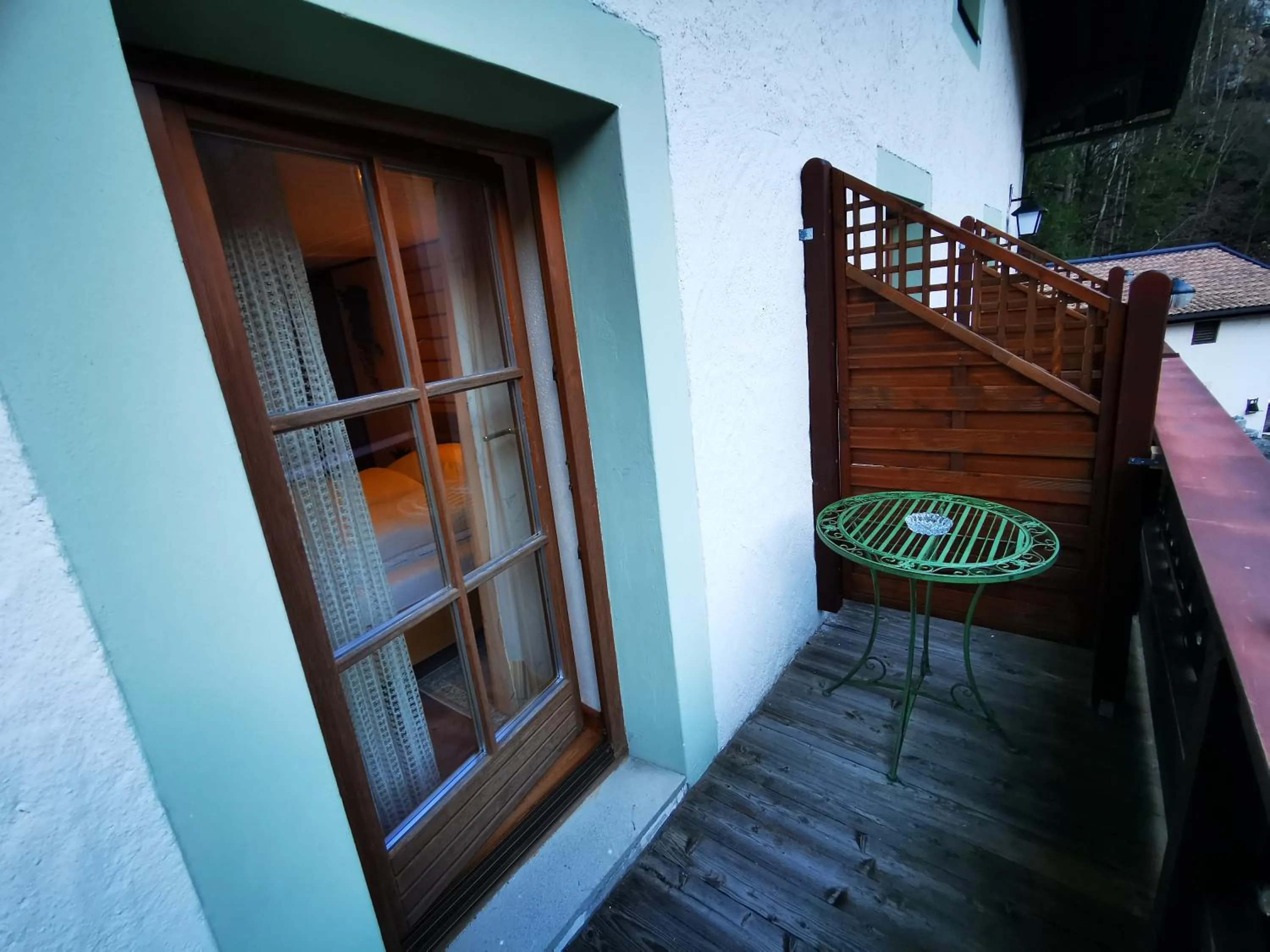 Balcony/Terrace in Gasthof Geronimo