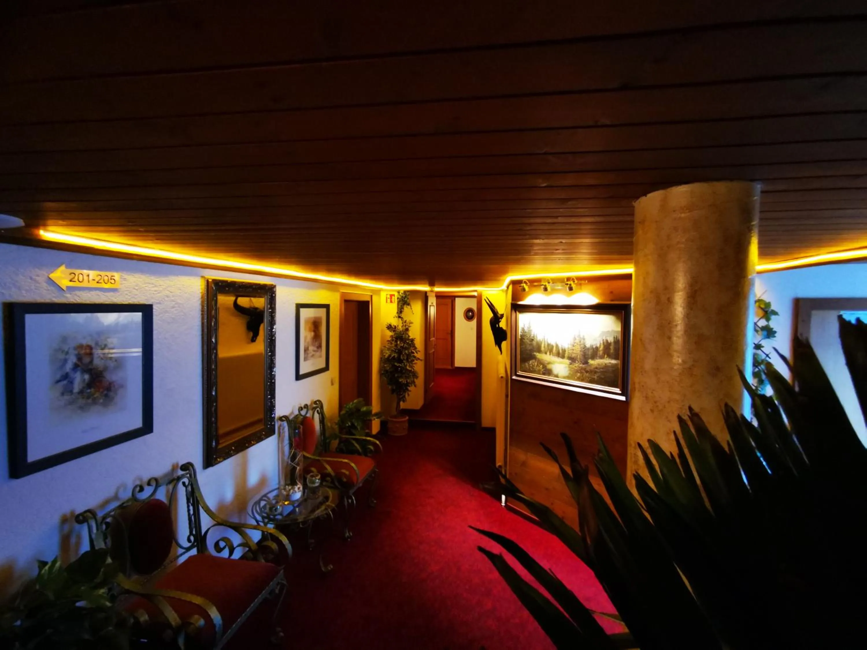 Property building, Bed in Gasthof Geronimo