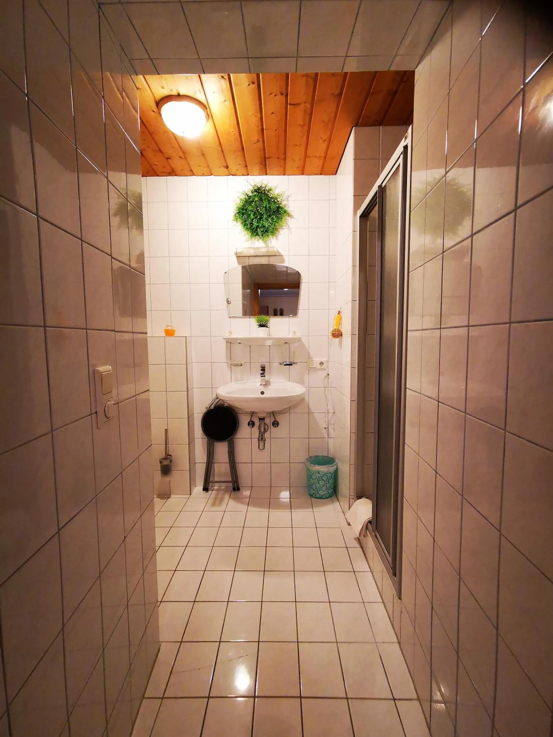 Shower in Gasthof Geronimo