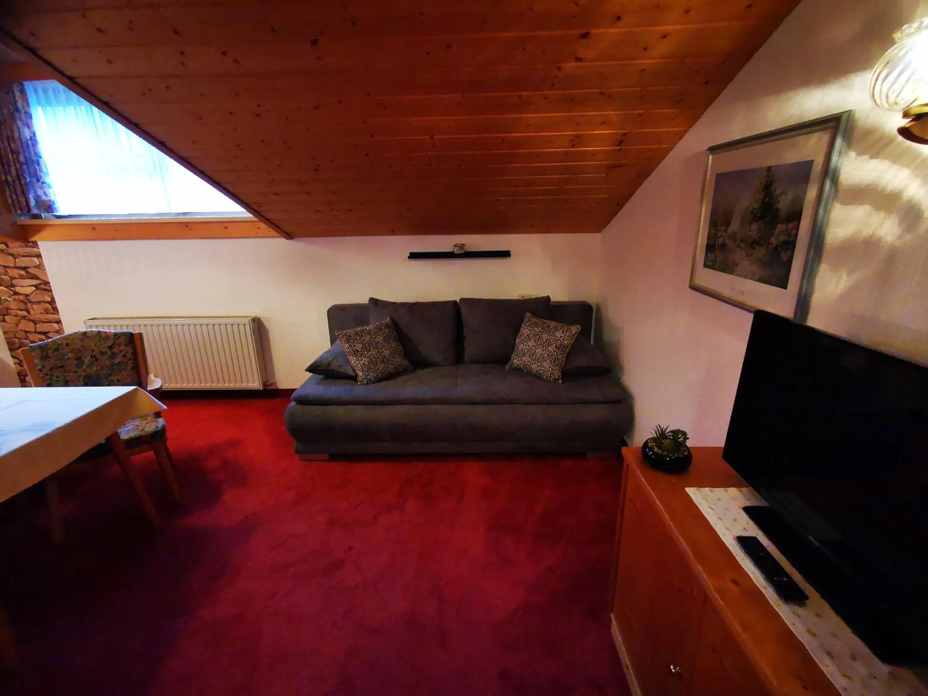 Seating area in Gasthof Geronimo