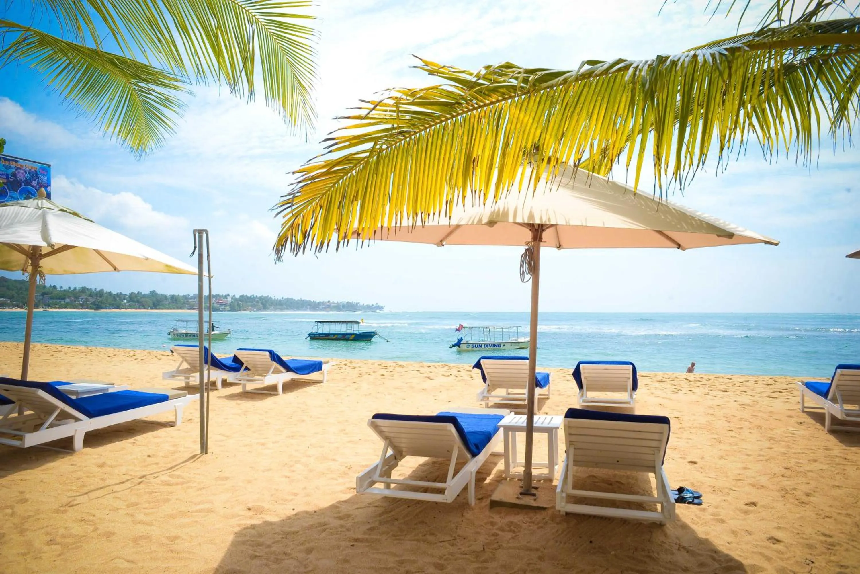 Beach in Kingfisher Bamboo Garden Villa