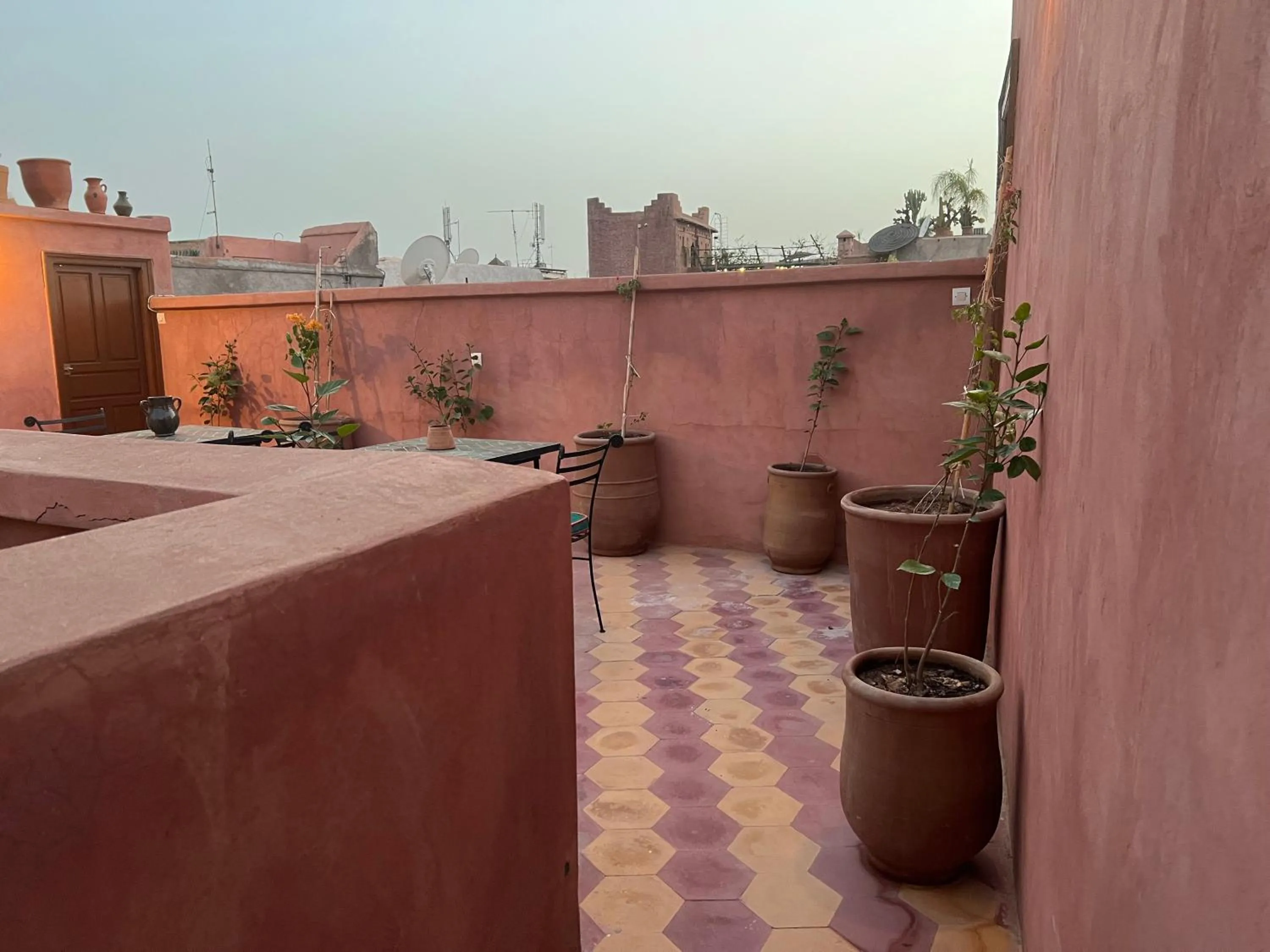 Patio in Riad Dar Les Freres