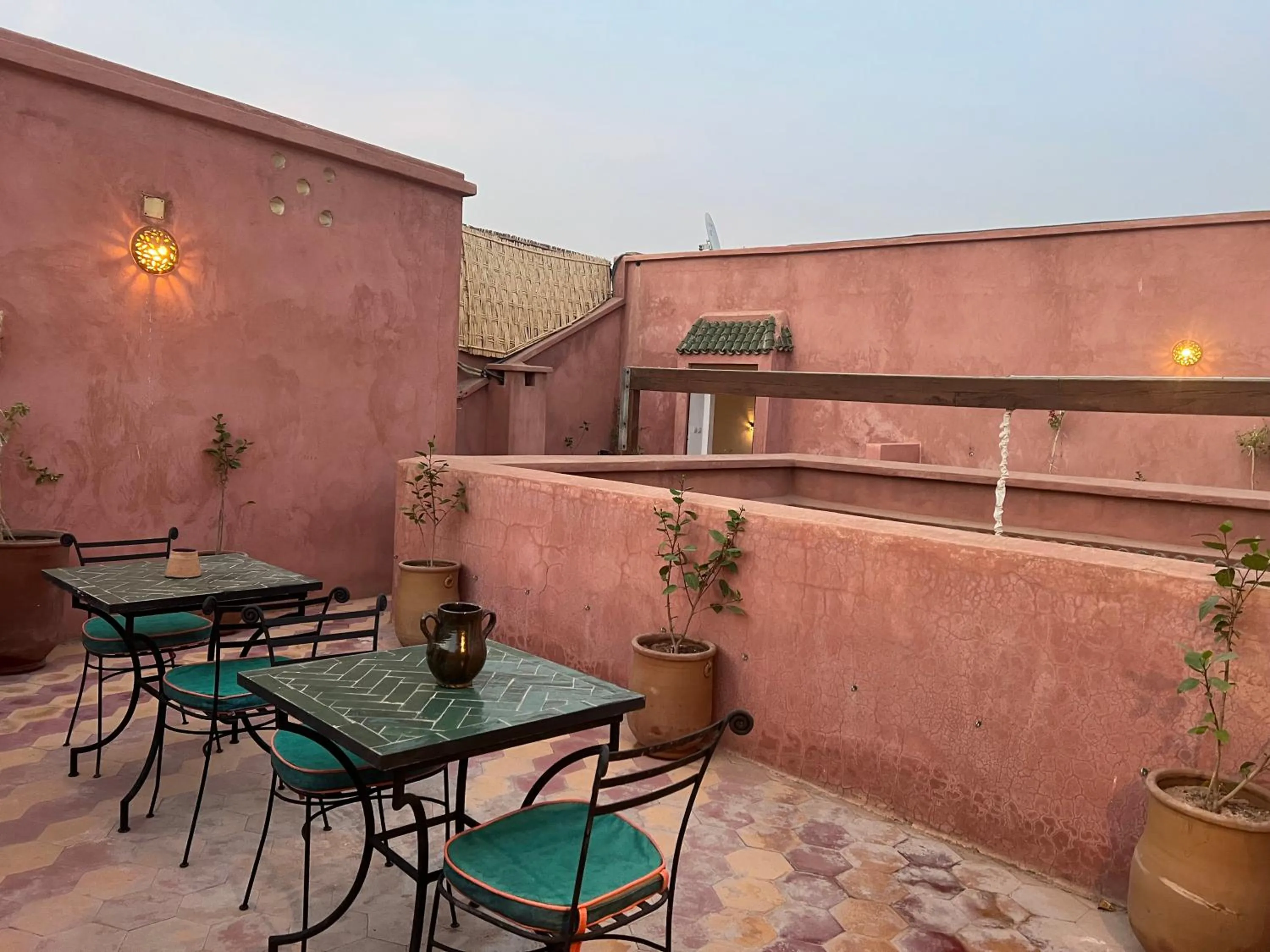 Patio in Riad Dar Les Freres