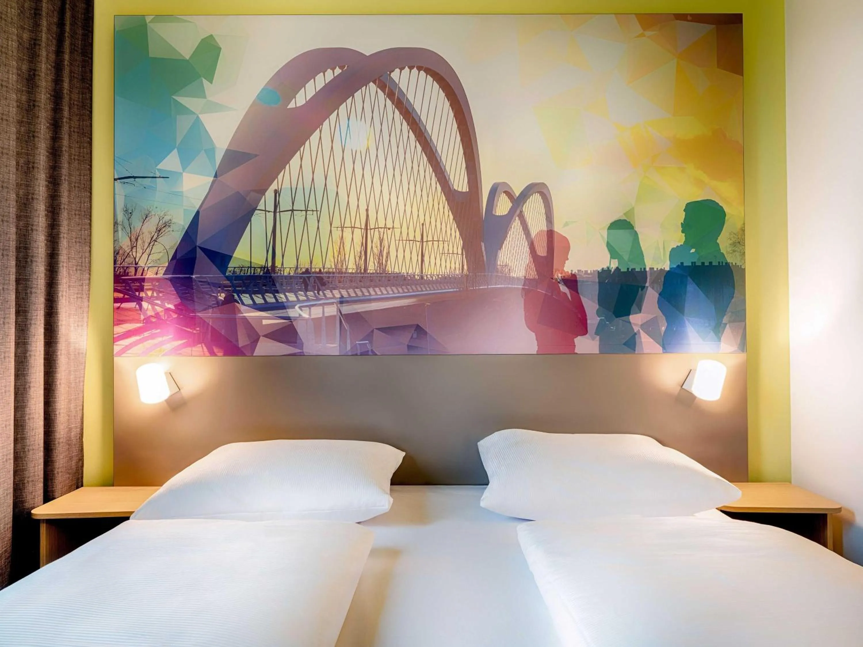 Photo of the whole room, Bed in B&B Hotel Kehl