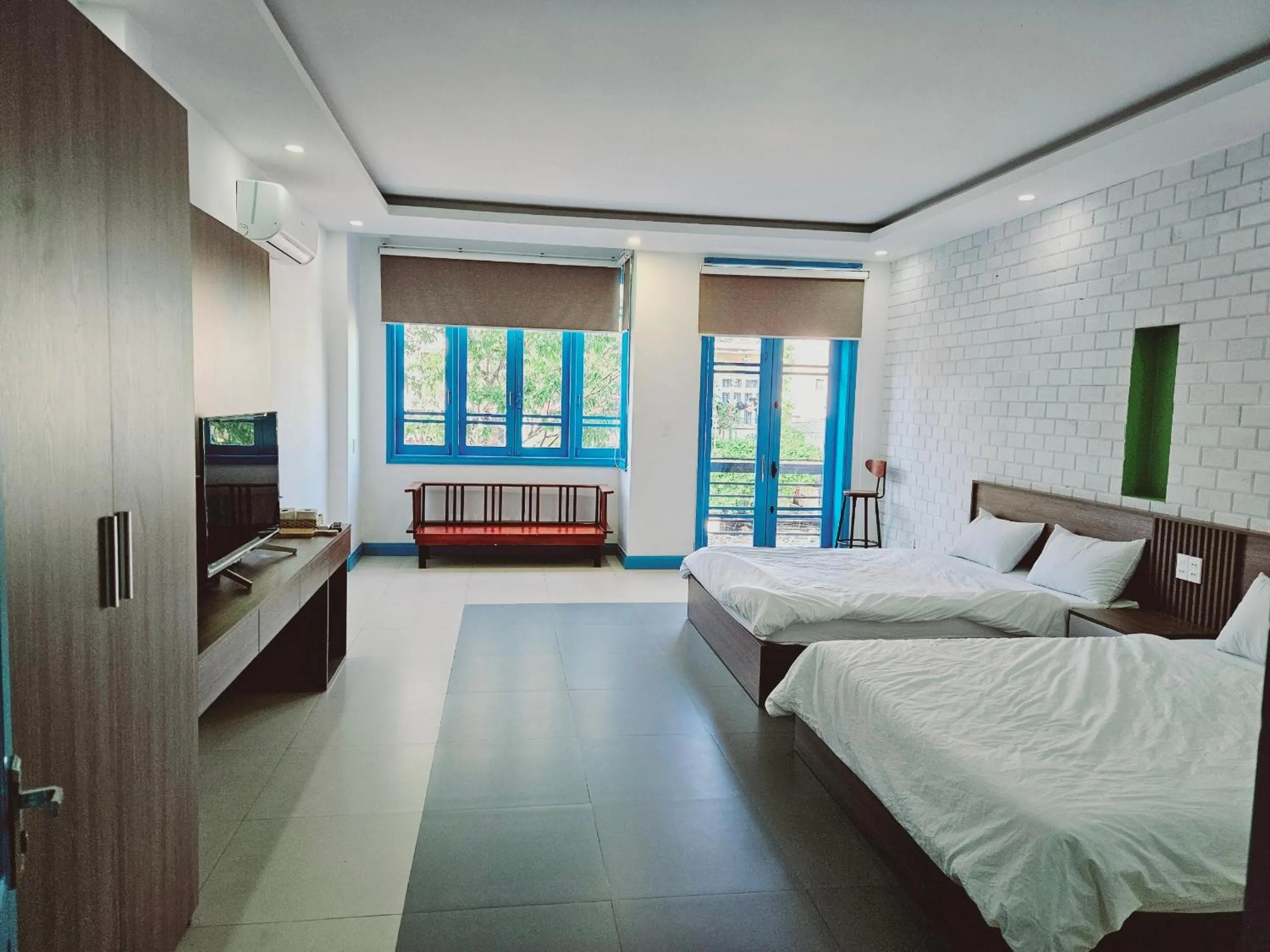 Photo of the whole room in An's Family Homestay Hoi An - 5mins walk to Hoi An Ancient Town