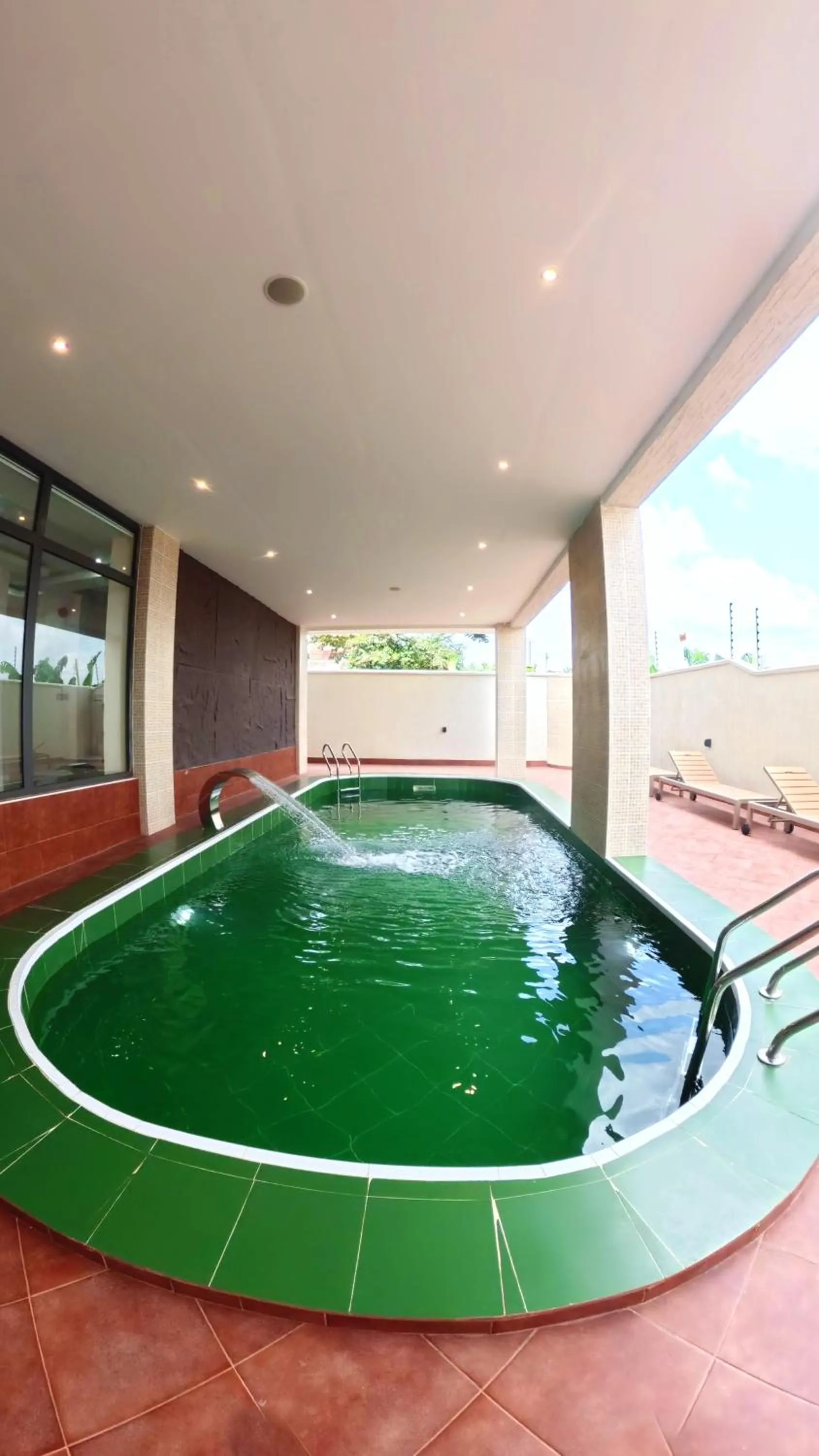 Swimming pool in Maya Villa