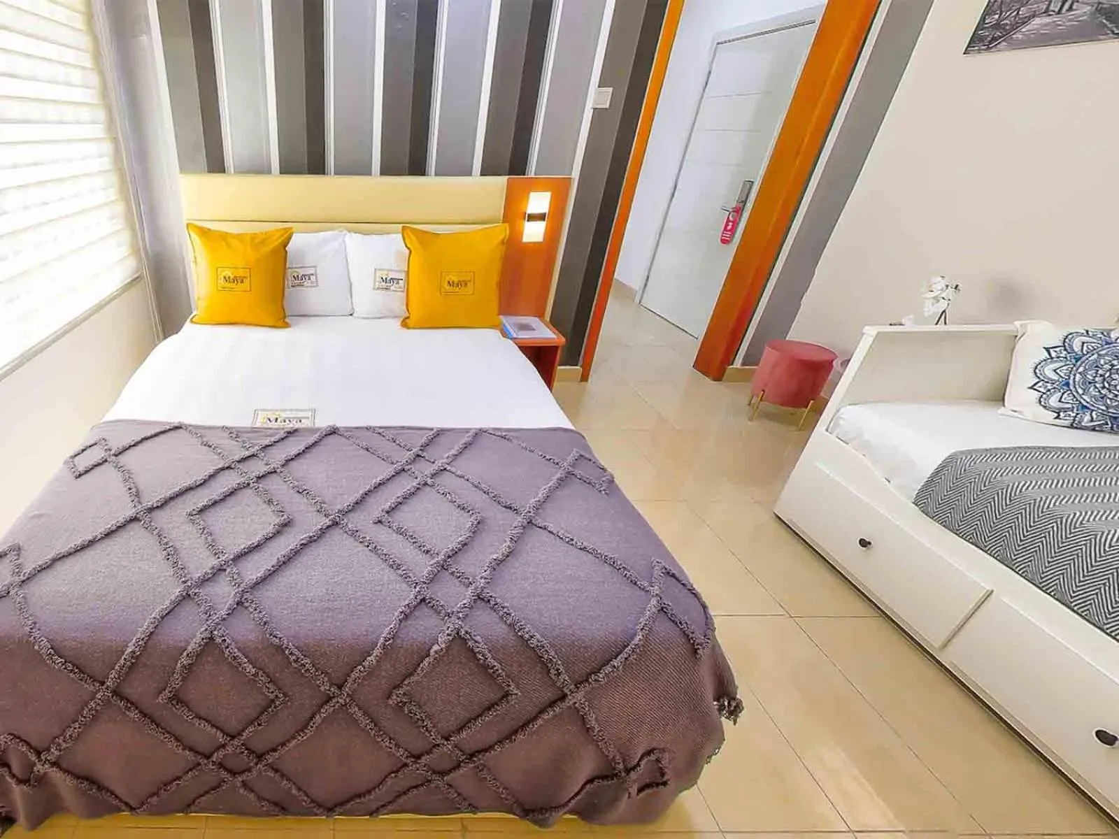 Bedroom, Bed in Maya Villa