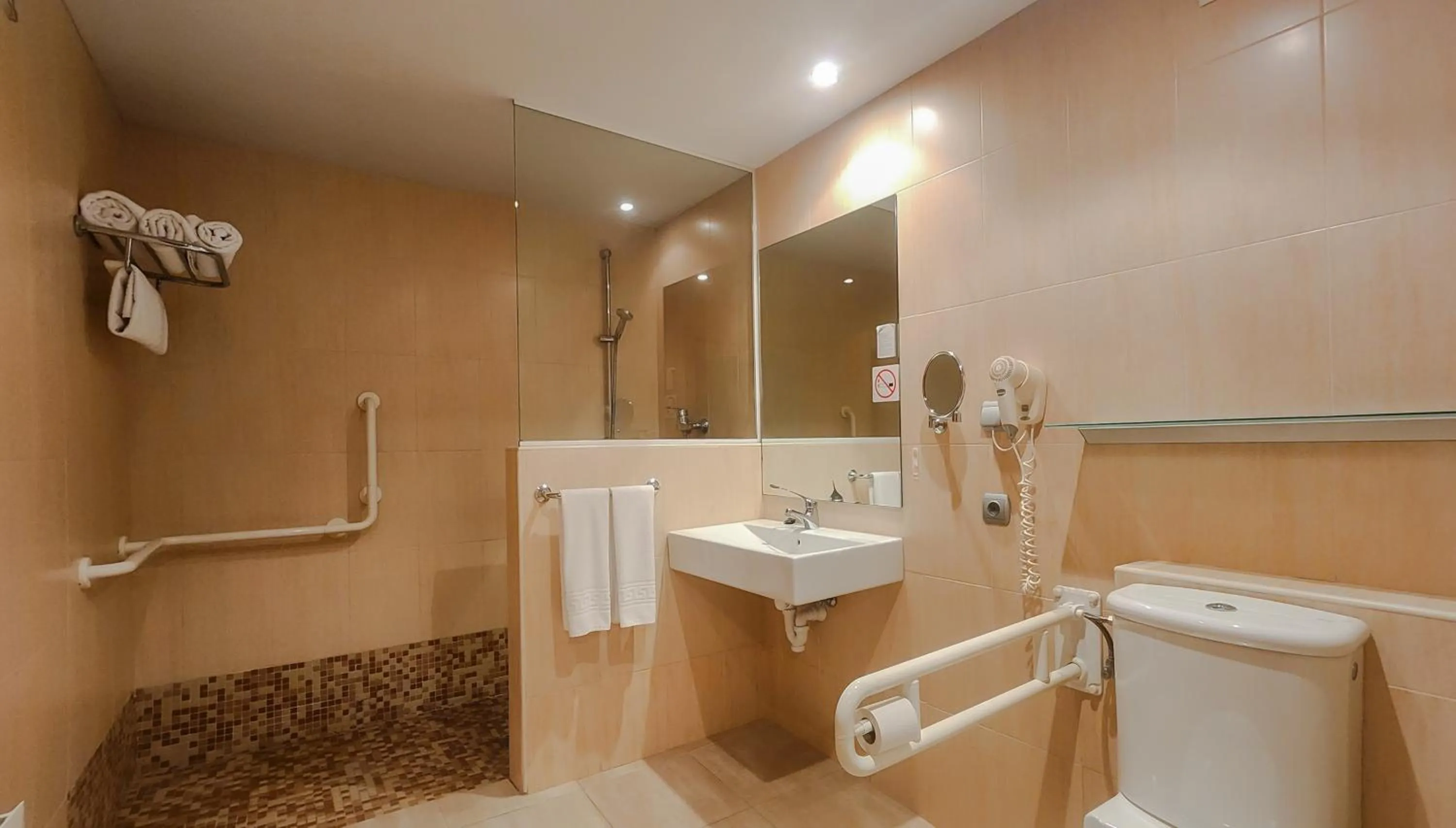 Shower in Hotel Faranda Alisas Santander, Ascend Hotel Collection