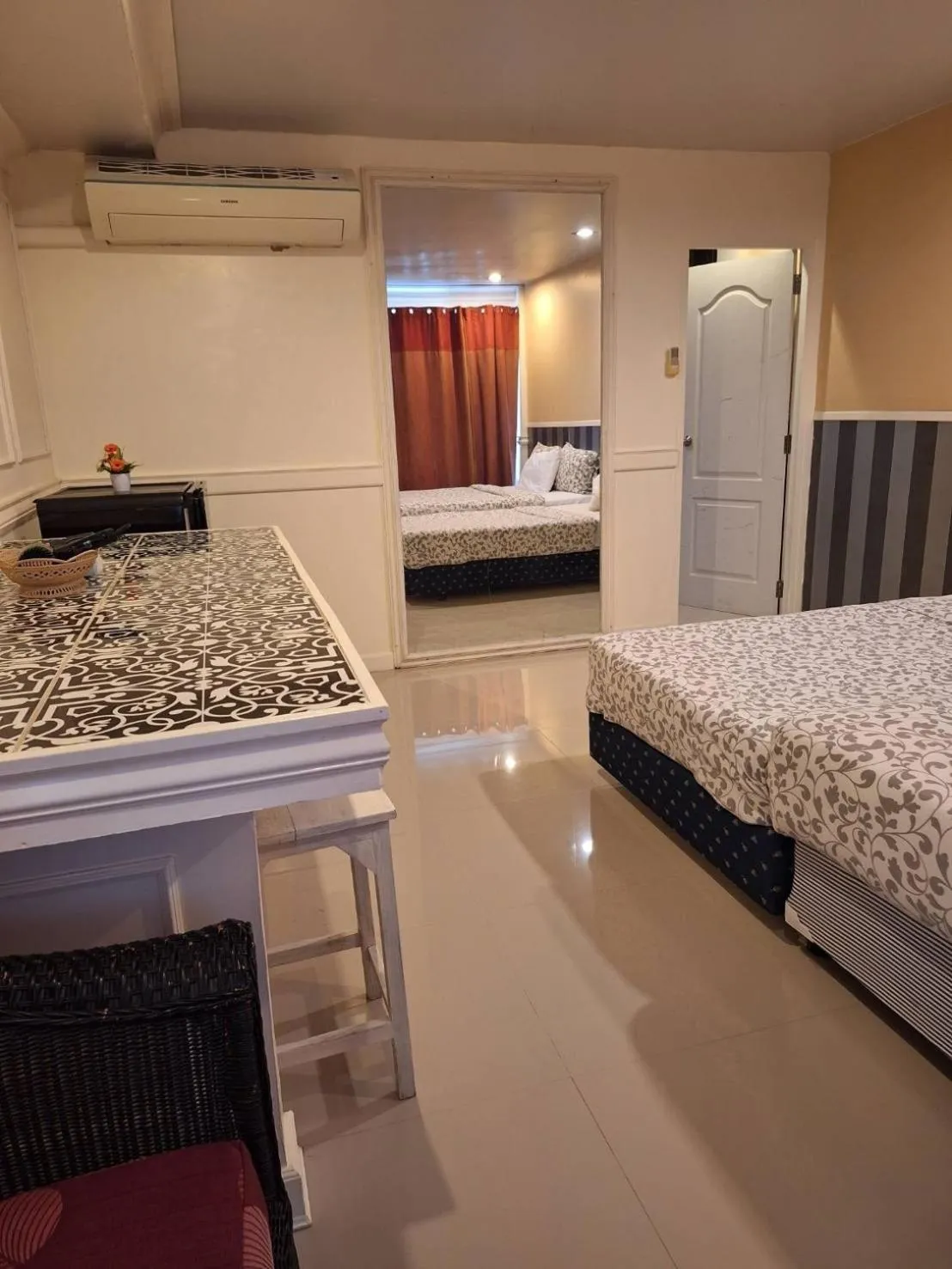 Bed in Guesthouse Phuket Airport