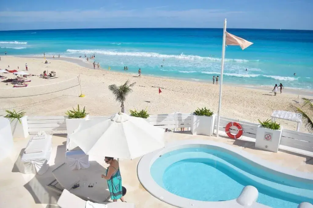 Estudio 4 sobre playa, alberca, gimnasio, jacuzzi Estudio 4 sobre playa, alberca, gimnasio, jacuzzi