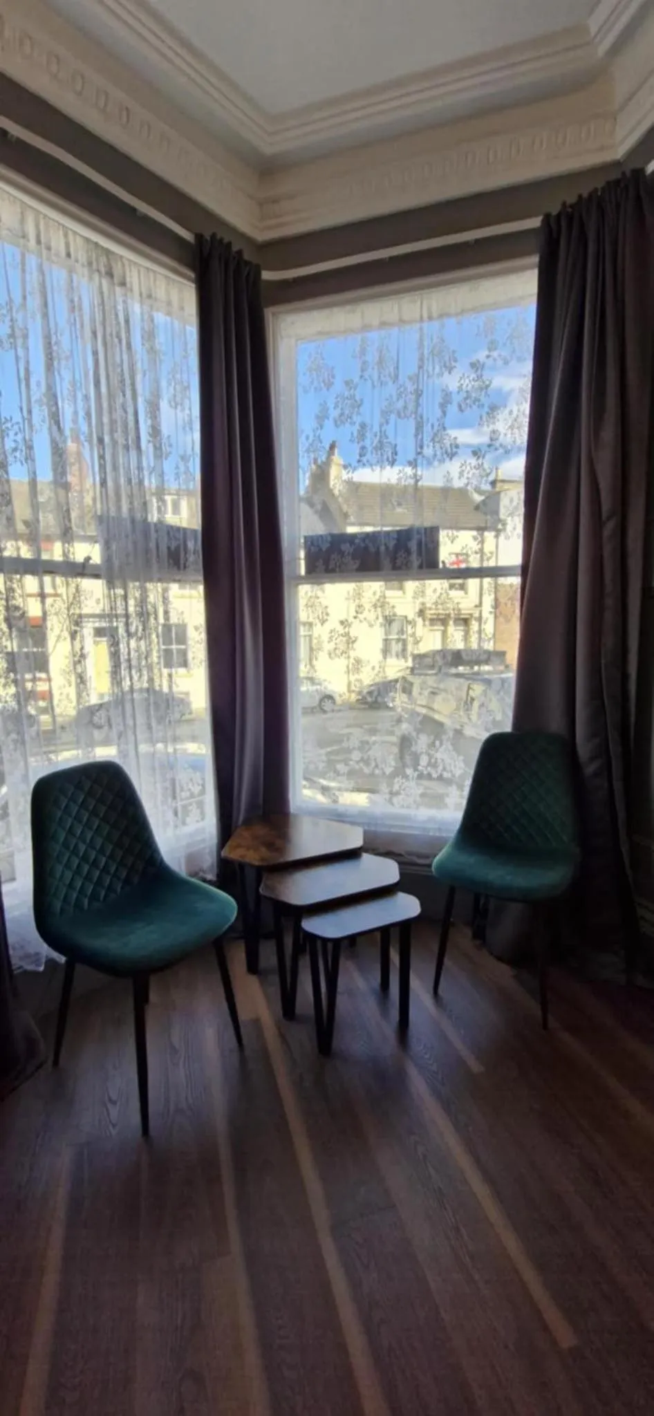 Seating area in LilyRose Hotel