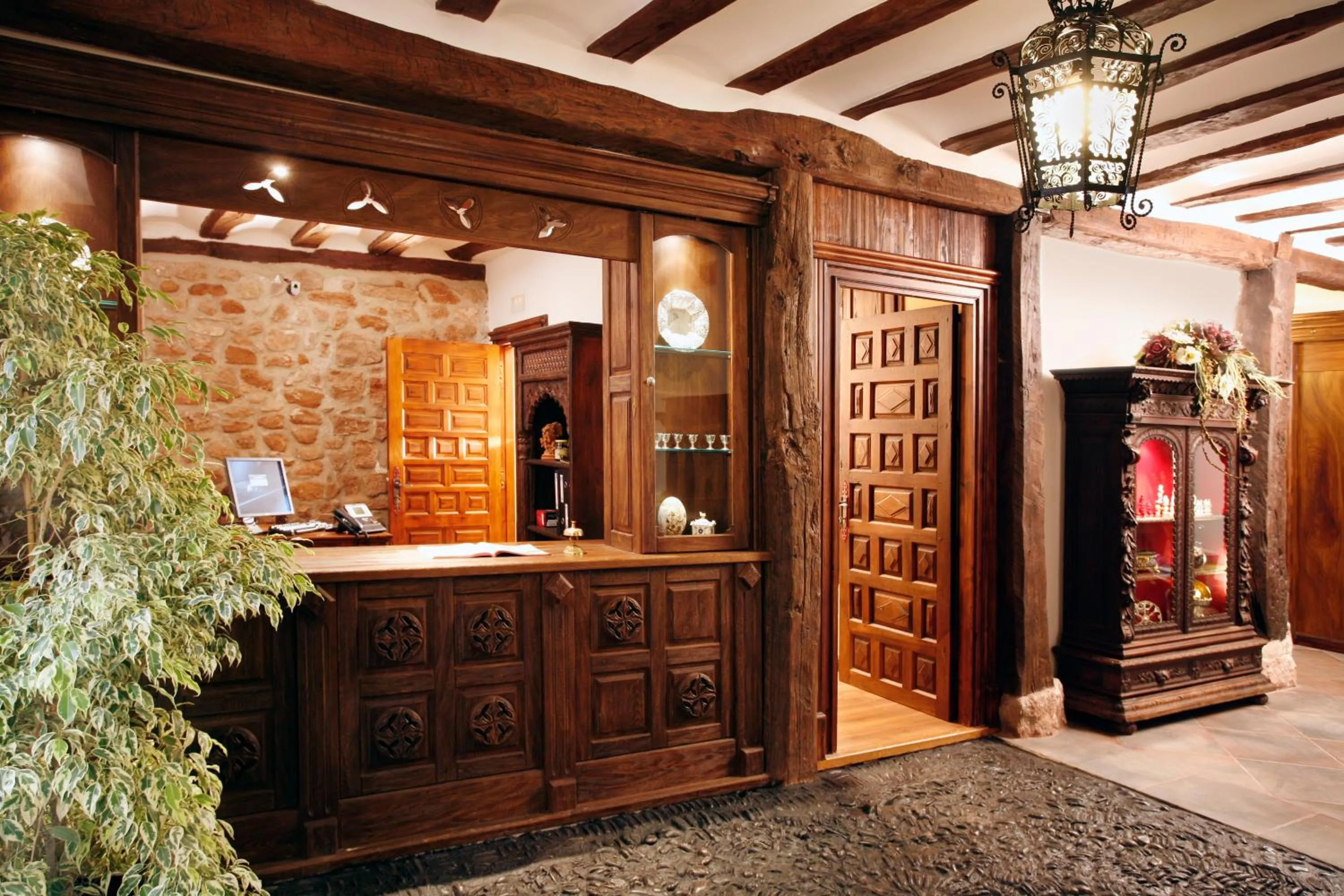 Lobby or reception in Hotel Boutique Real Casona De Las Amas