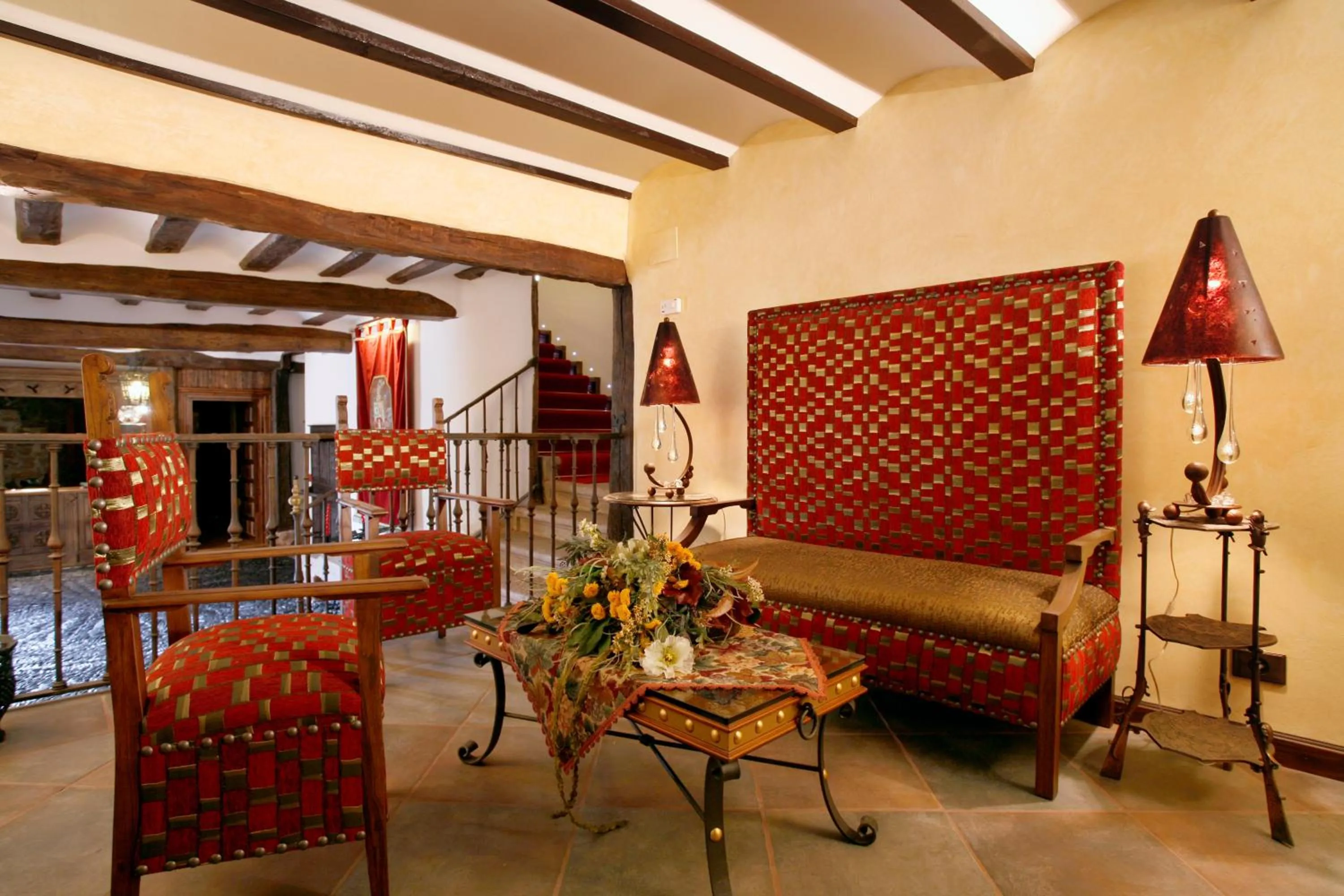 Living room in Hotel Boutique Real Casona De Las Amas