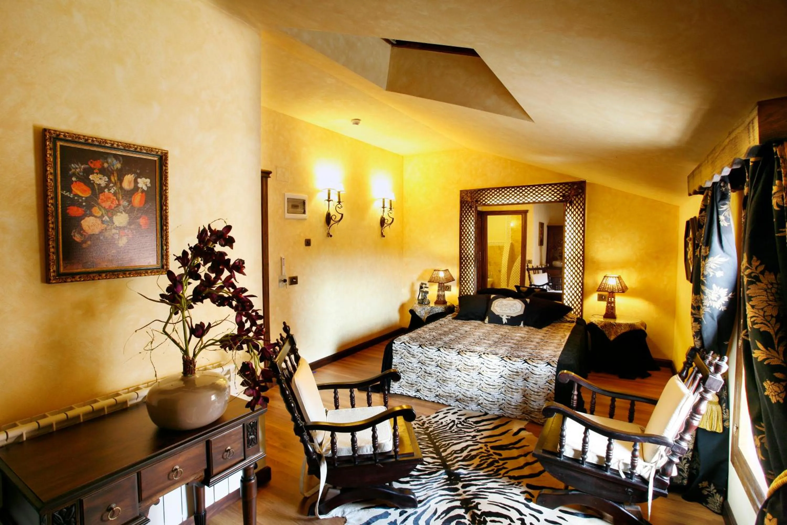 Bed in Hotel Boutique Real Casona De Las Amas