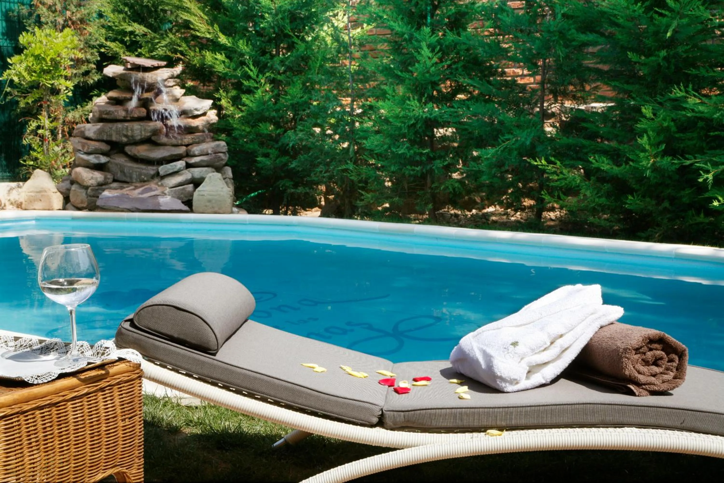 Swimming pool in Hotel Boutique Real Casona De Las Amas