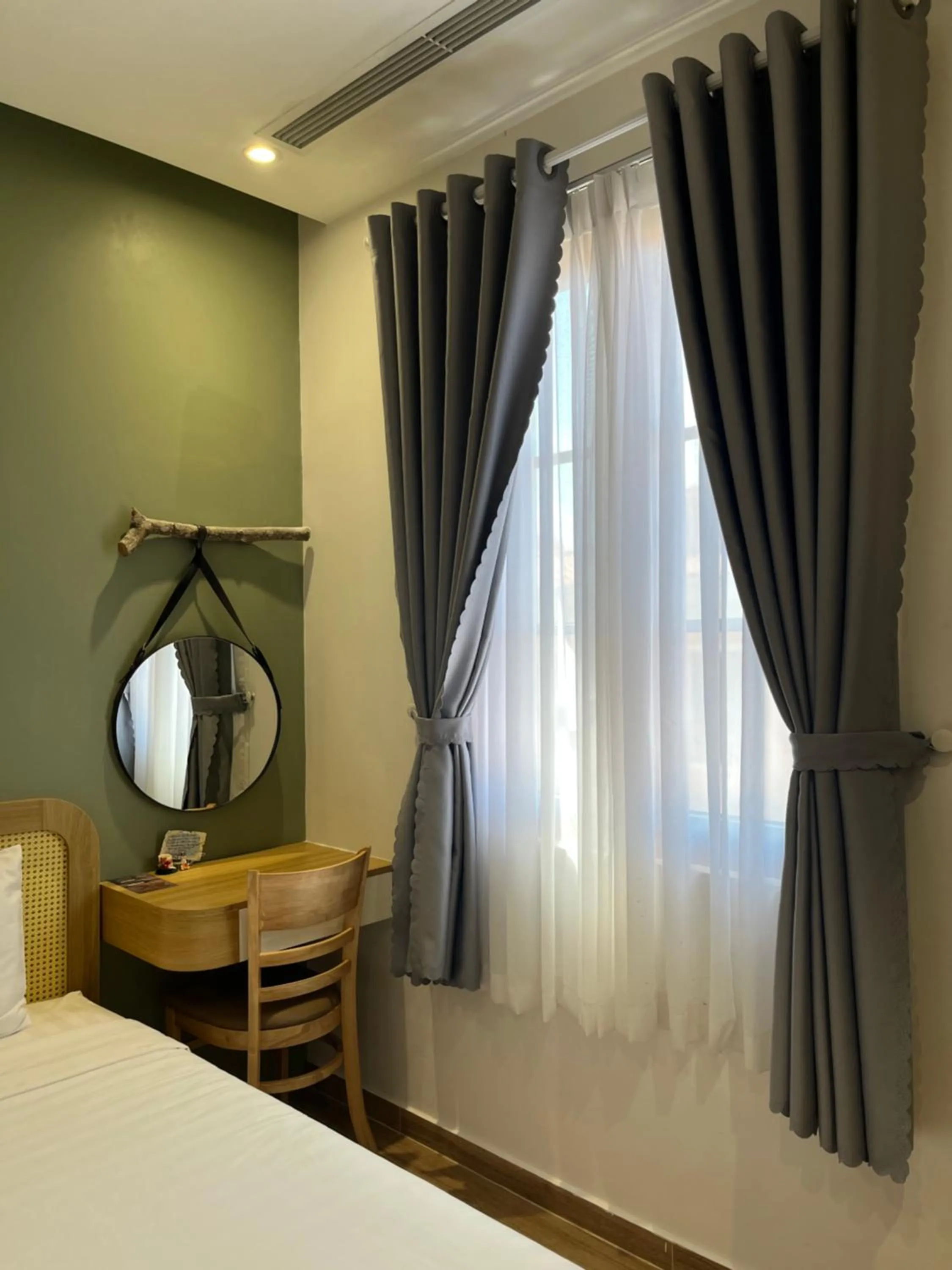 Bed in Triland Hotel