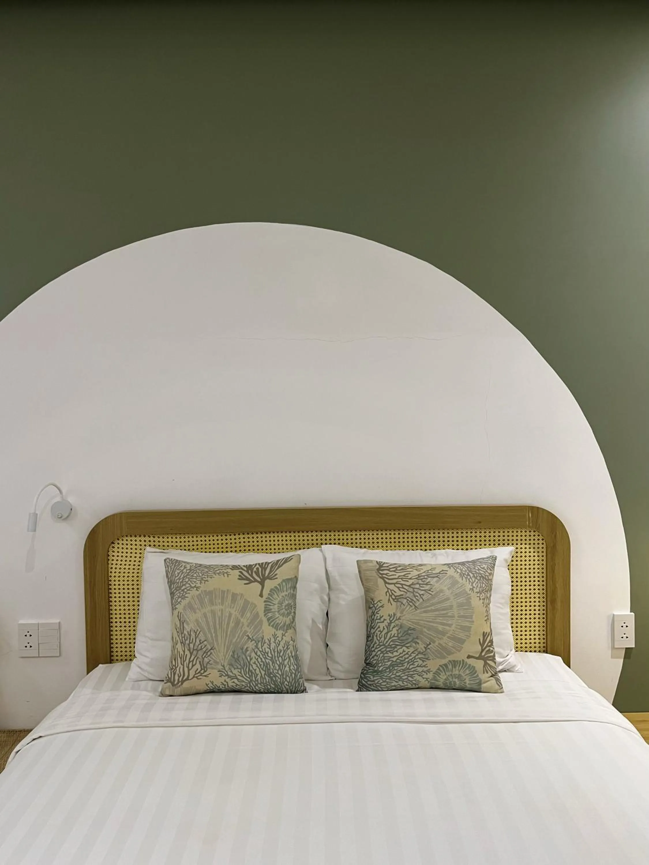 Bed in Triland Hotel