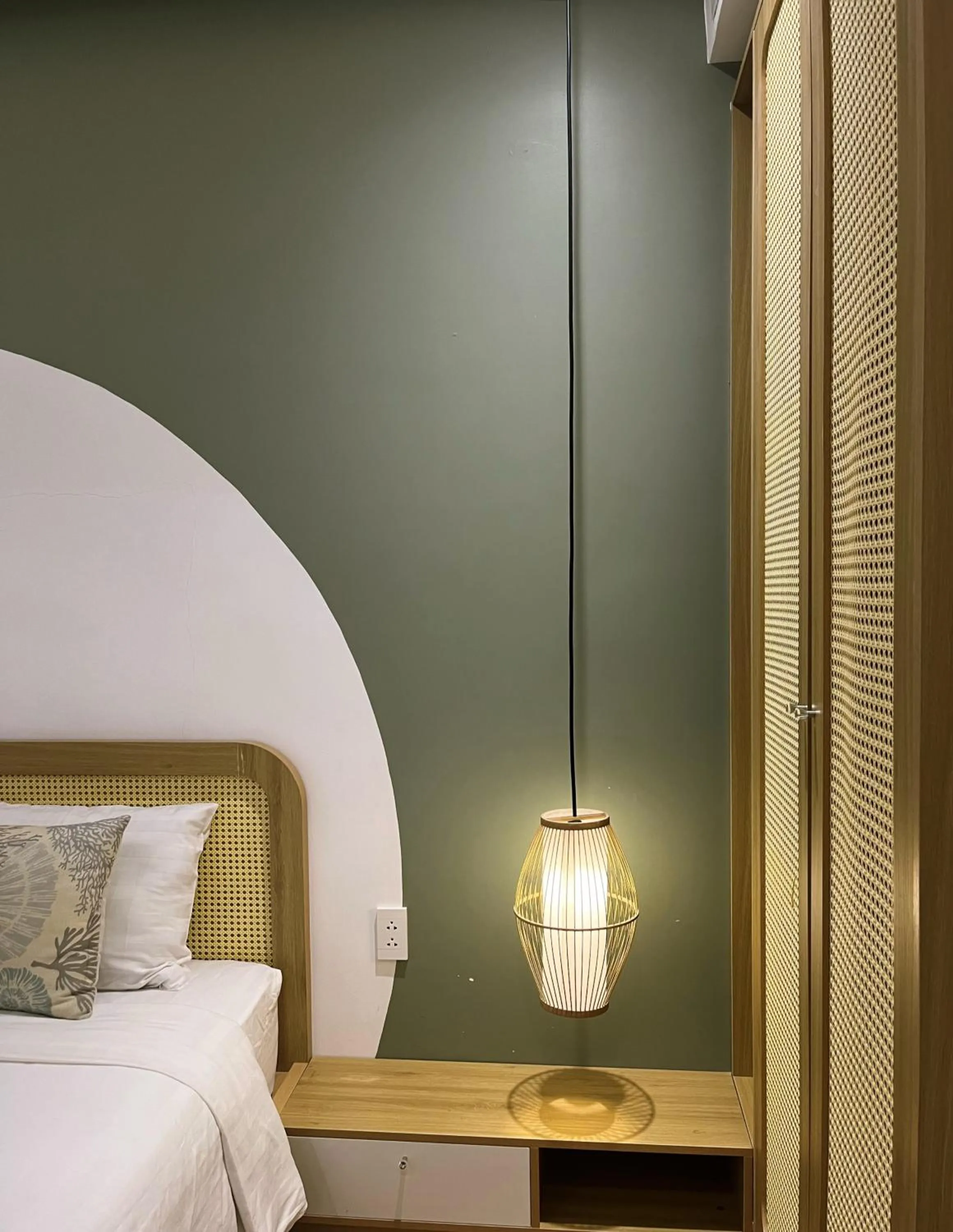 Bed in Triland Hotel