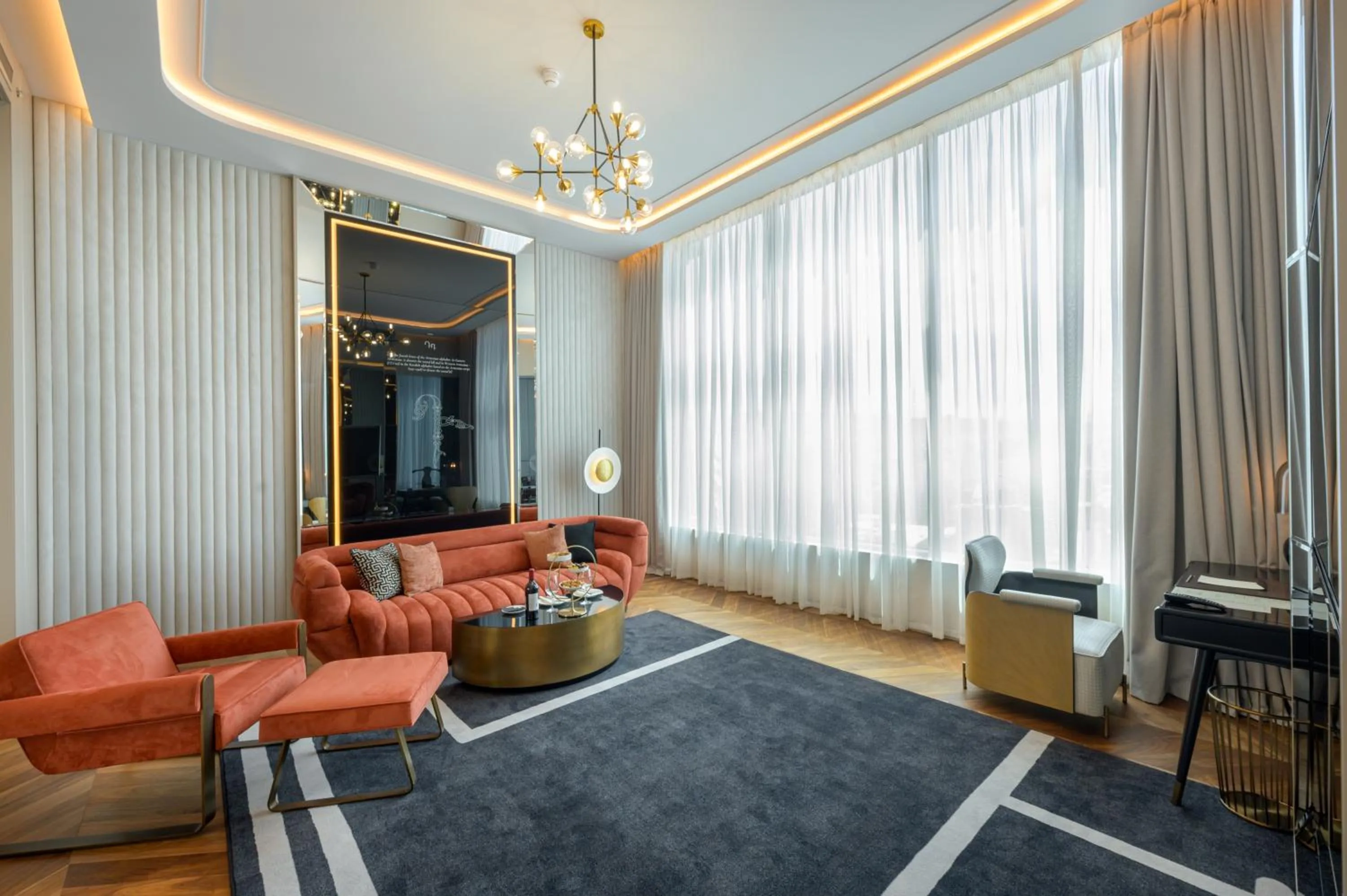 Living room in Seven Visions Resort and Places, the Dvin