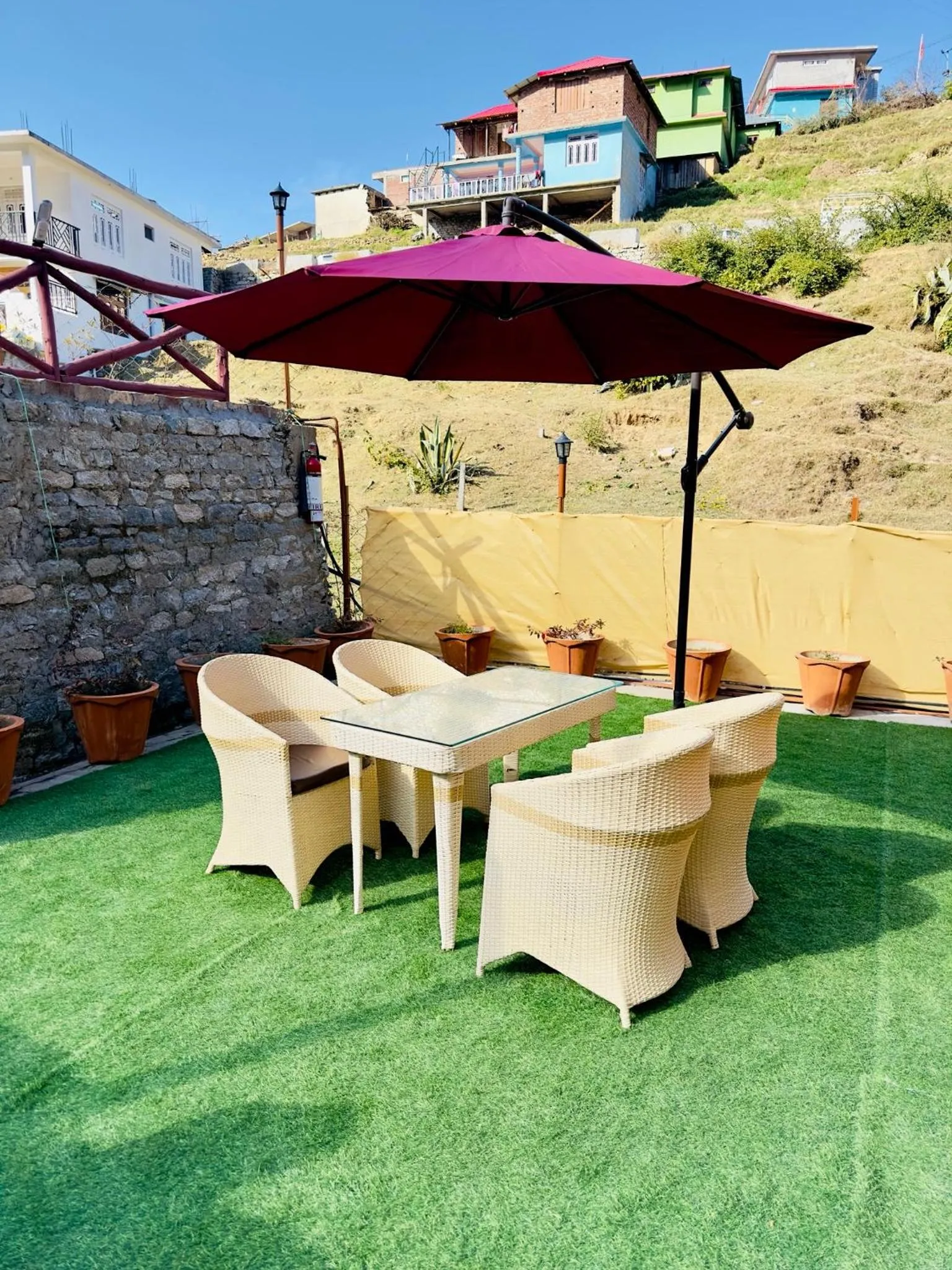 Garden view in WOW STAYZ2 Ashoka Grand