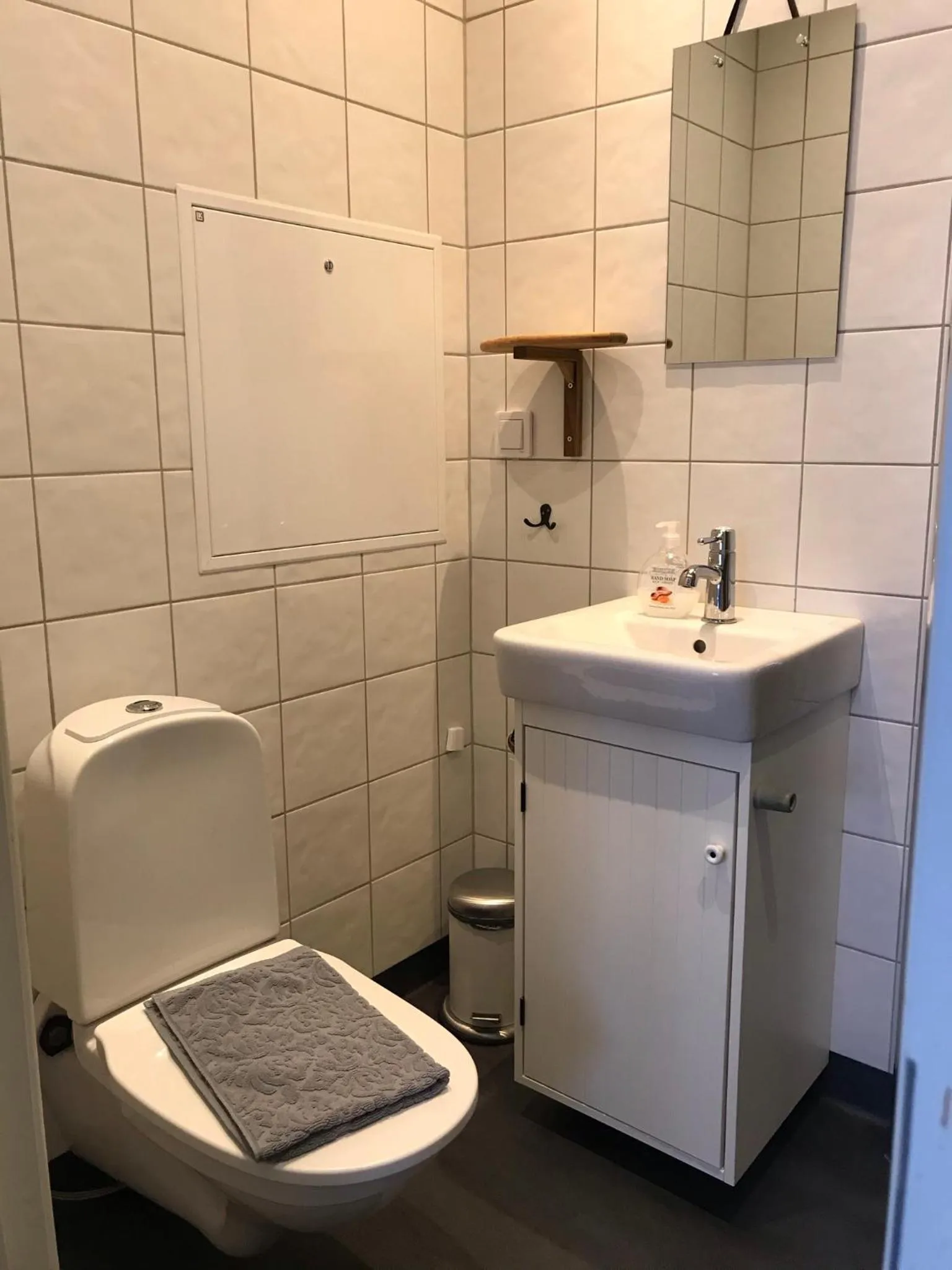 Toilet in Karaby Gård, Country Living