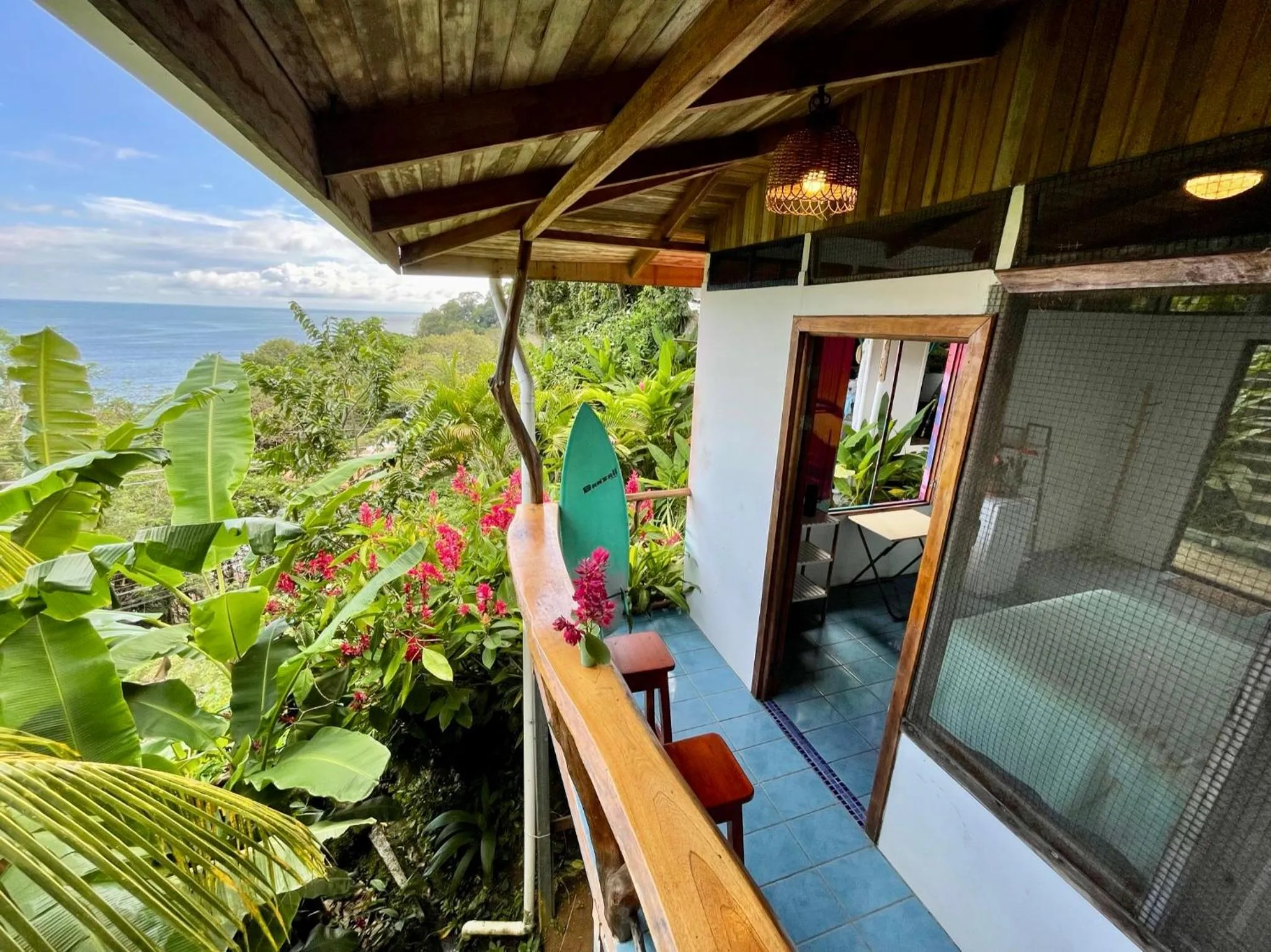 Balcony/Terrace in The Chorotega Hotel, Montezuma