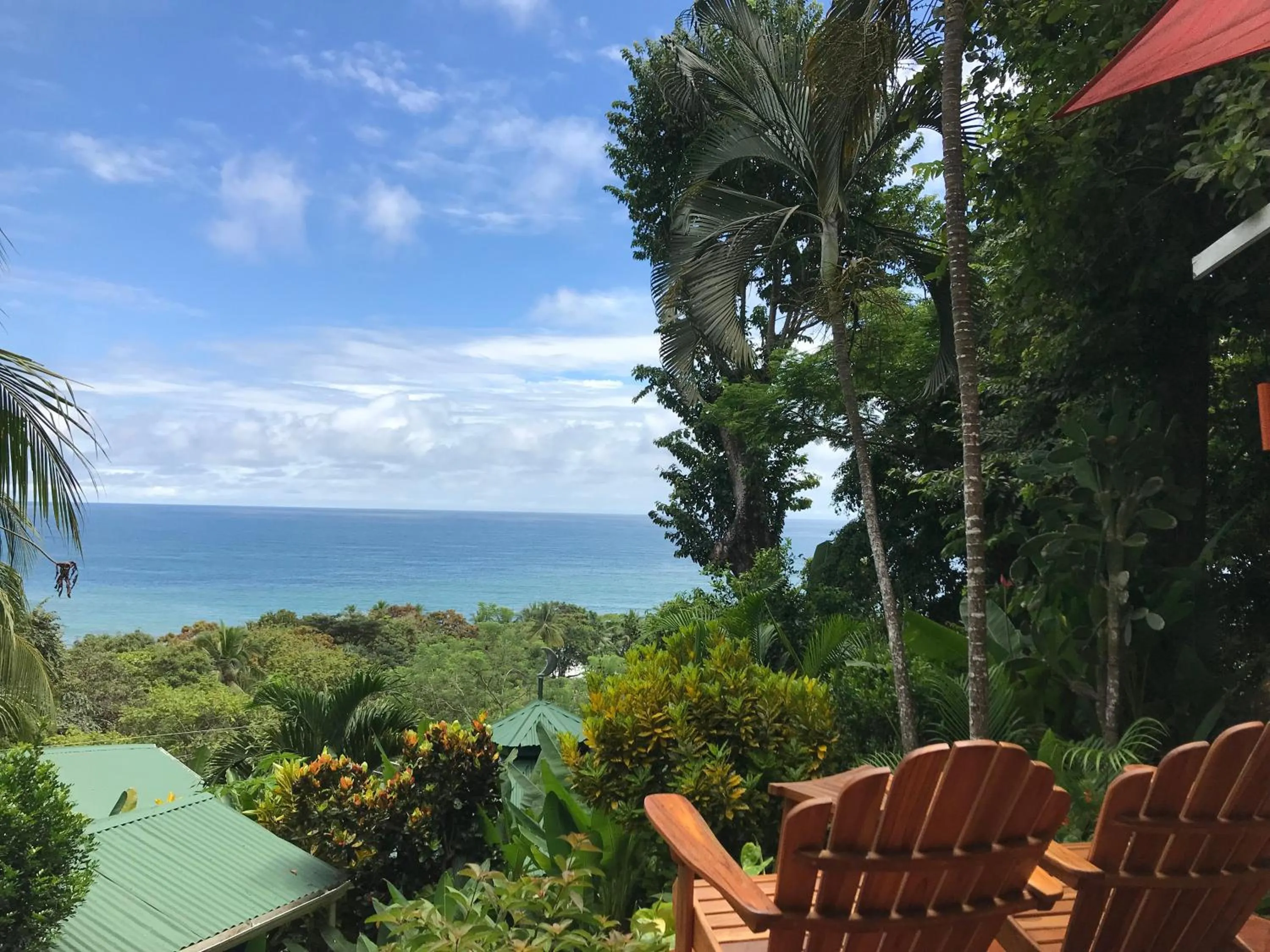 Mountain view in The Chorotega Hotel, Montezuma