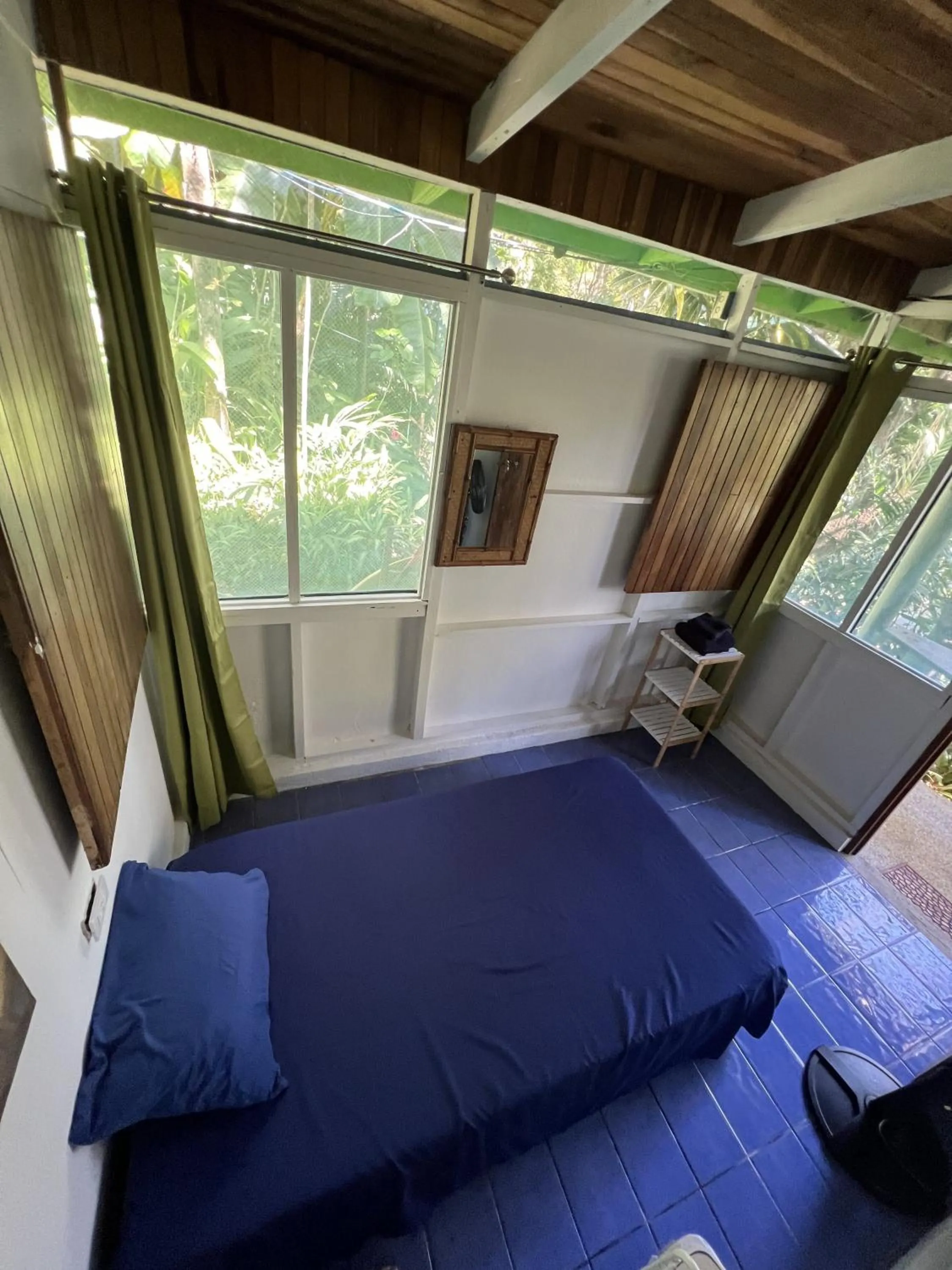 Bed in The Chorotega Hotel, Montezuma