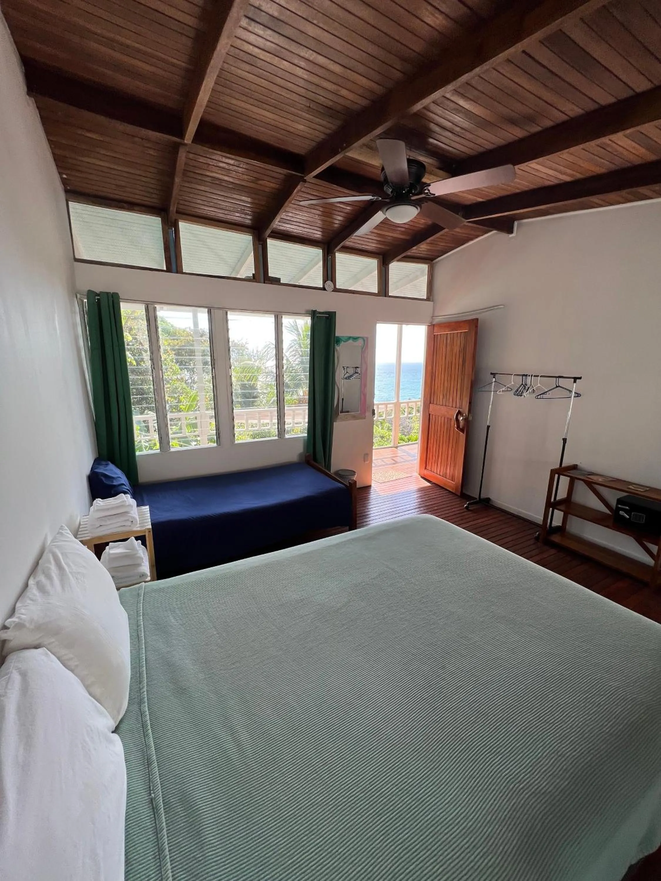 Bed in The Chorotega Hotel, Montezuma