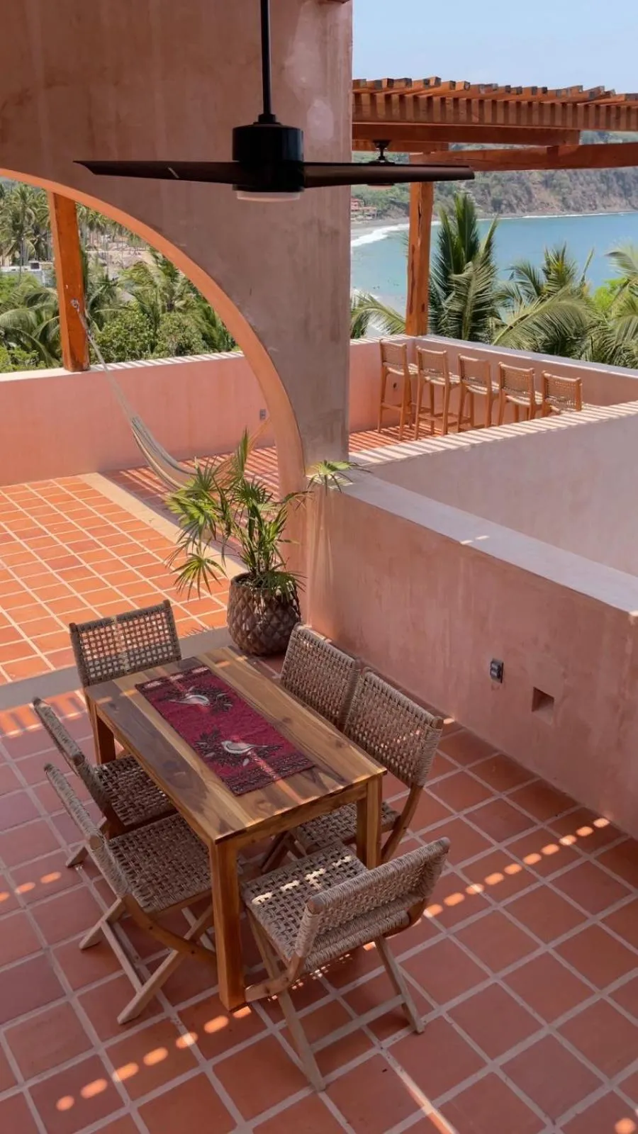 Natural landscape in Casa Liquen