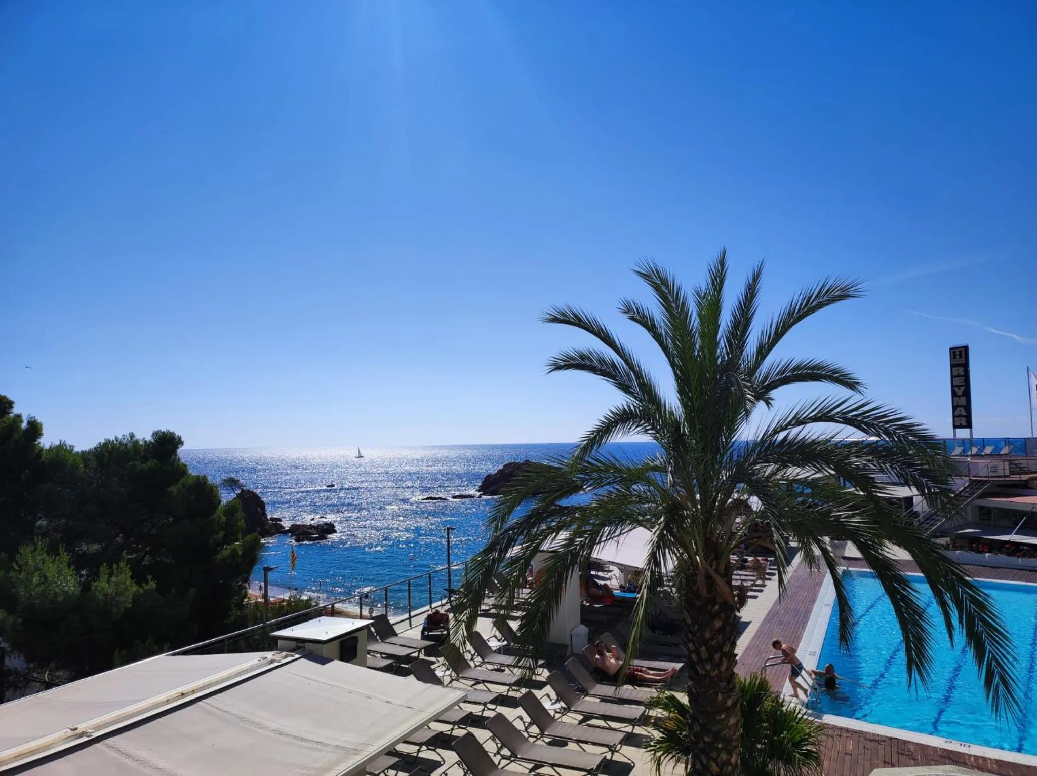 Sea view in Gran Hotel Reymar 4 Sup