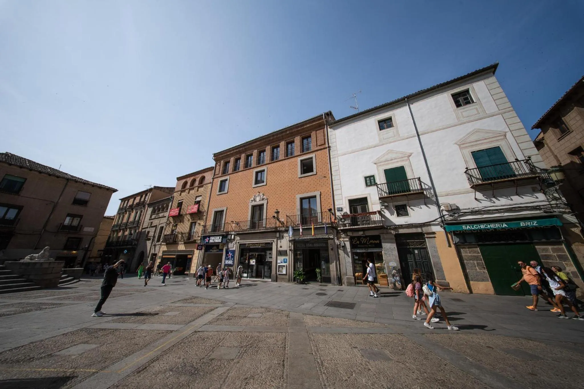 Property building in Hotel Real Segovia by Recordis Hotels