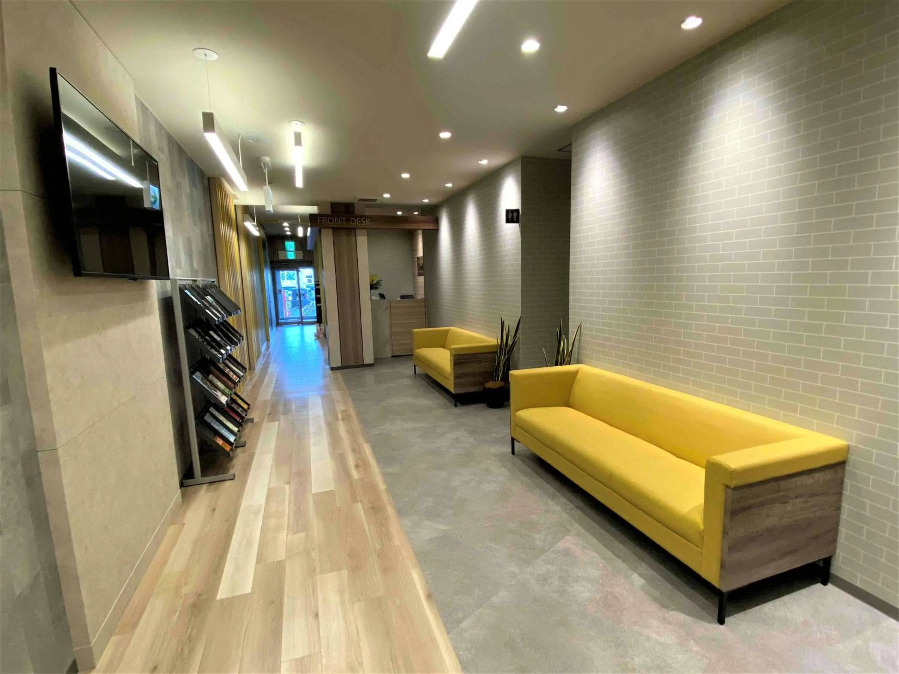 Lobby or reception in Smile Hotel Nagano