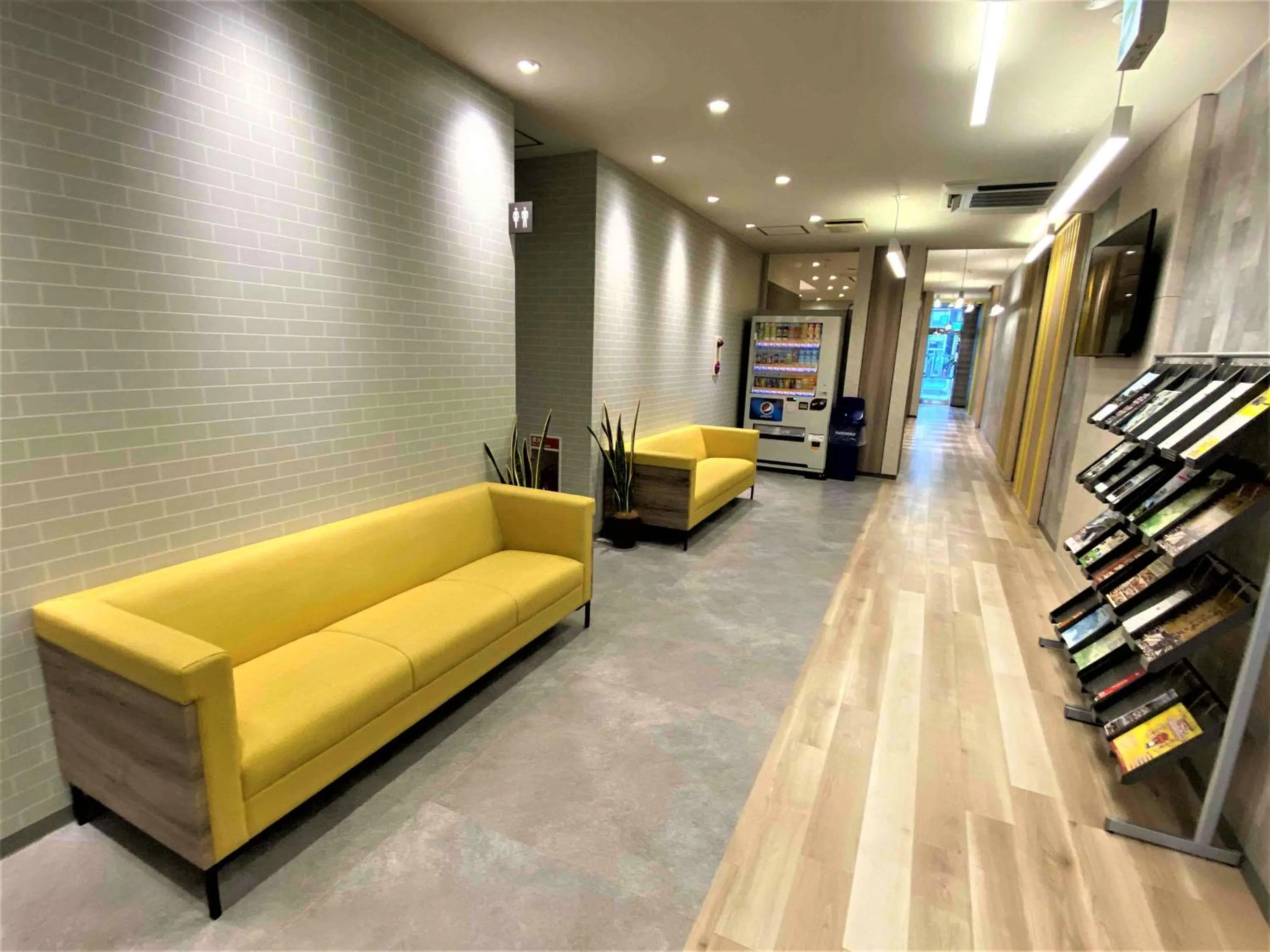 Lobby or reception in Smile Hotel Nagano