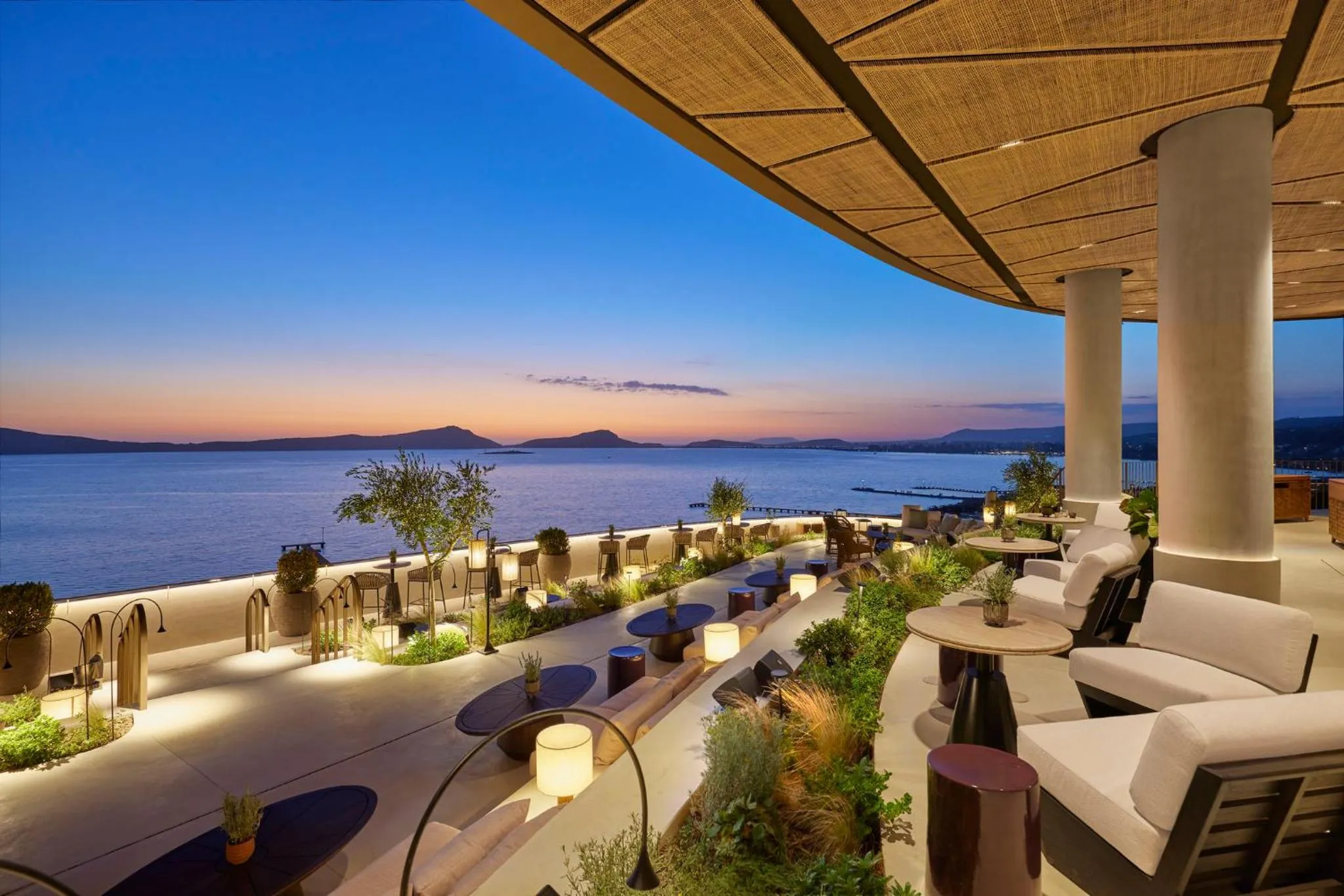 Restaurant/places to eat in Mandarin Oriental, Costa Navarino