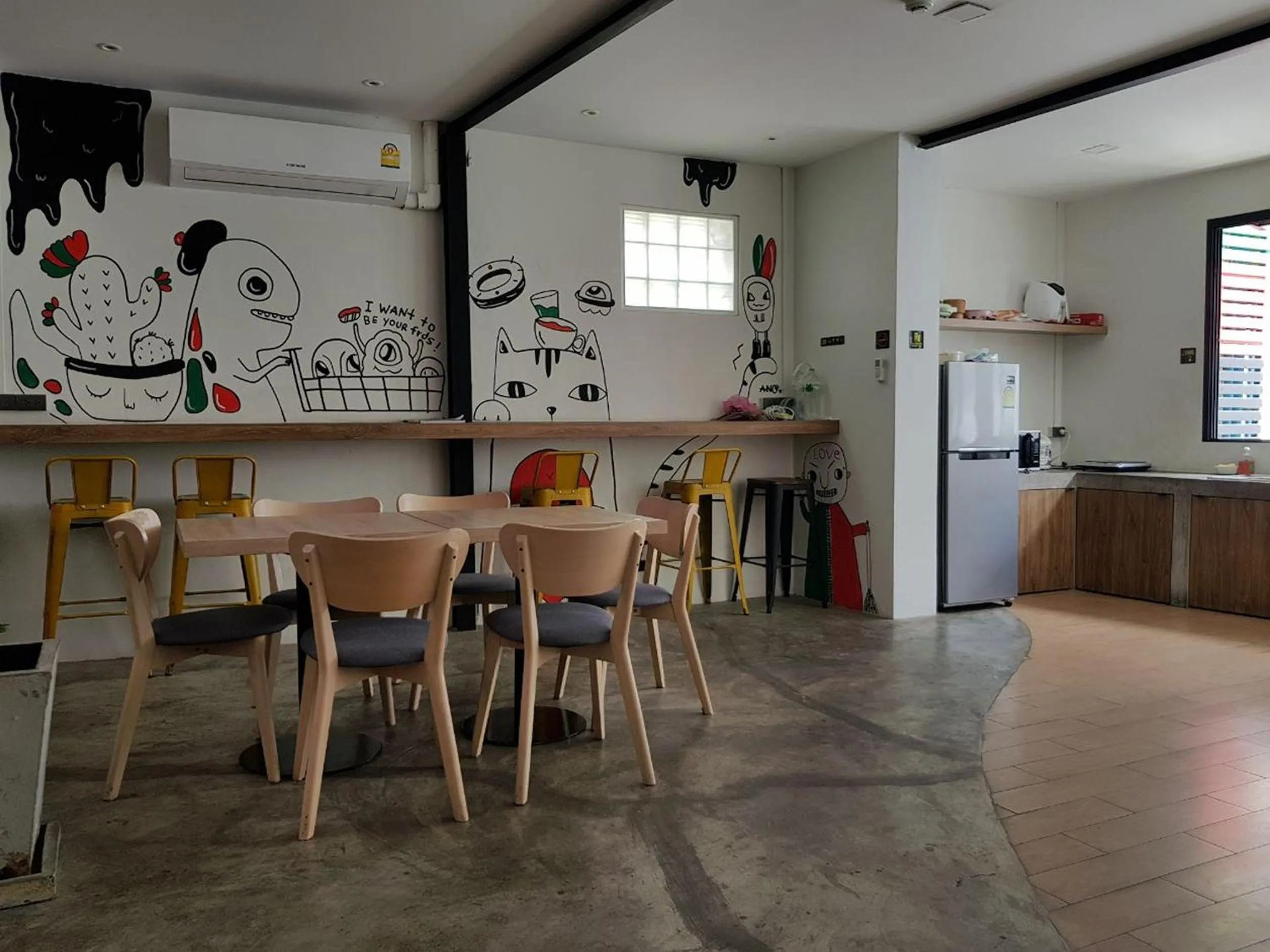 Area and facilities in All Day Bangkok