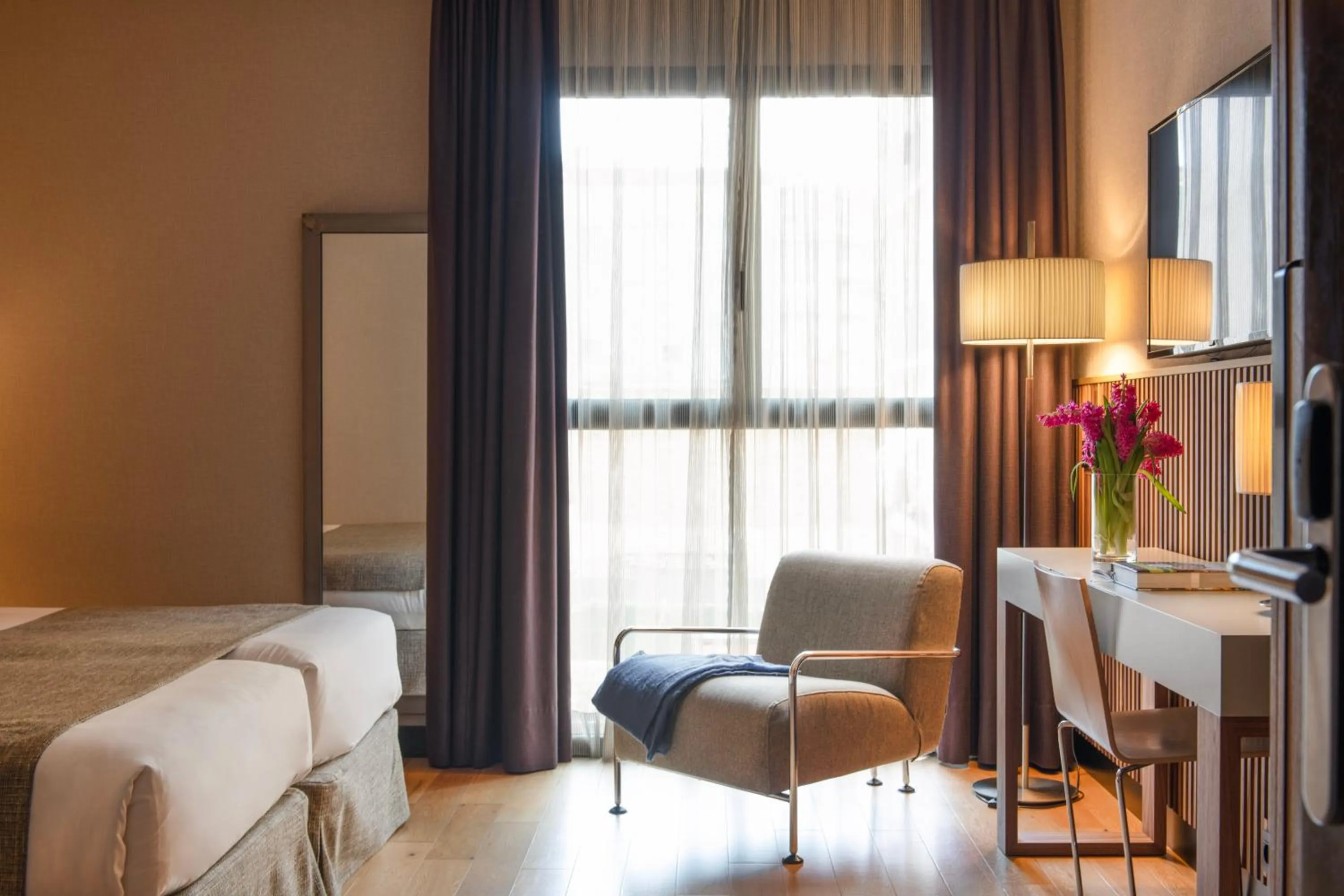 Bed in Hotel Villa Emilia